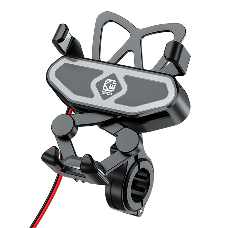 

Kewig M10 Bike Phone Mount USB 2.4A Ladegerät Für Motorrad -lenker -telefonhalter Mit Clip