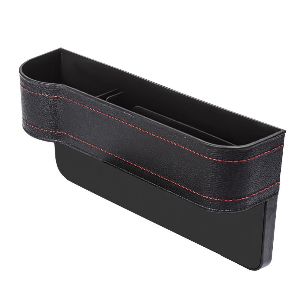 

Autositz Naht Für Lagerbox Autositzfüller Gap Telefon Flasche Tasse Halter Organisator - Schwarz / Fahrerseite