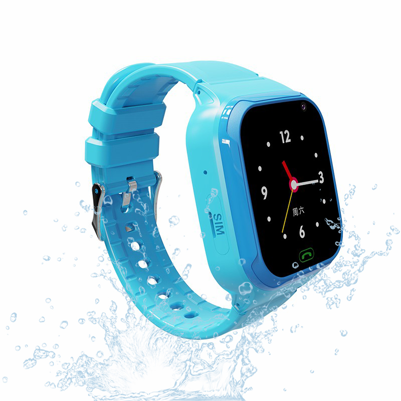 

LT36 1.4-inch IPS Touch Screen 4G Smart Watch IP65 Waterproof Digital Watch with Camera GPS Support Calling Remote Monitoring G-sensor for Children - Blue