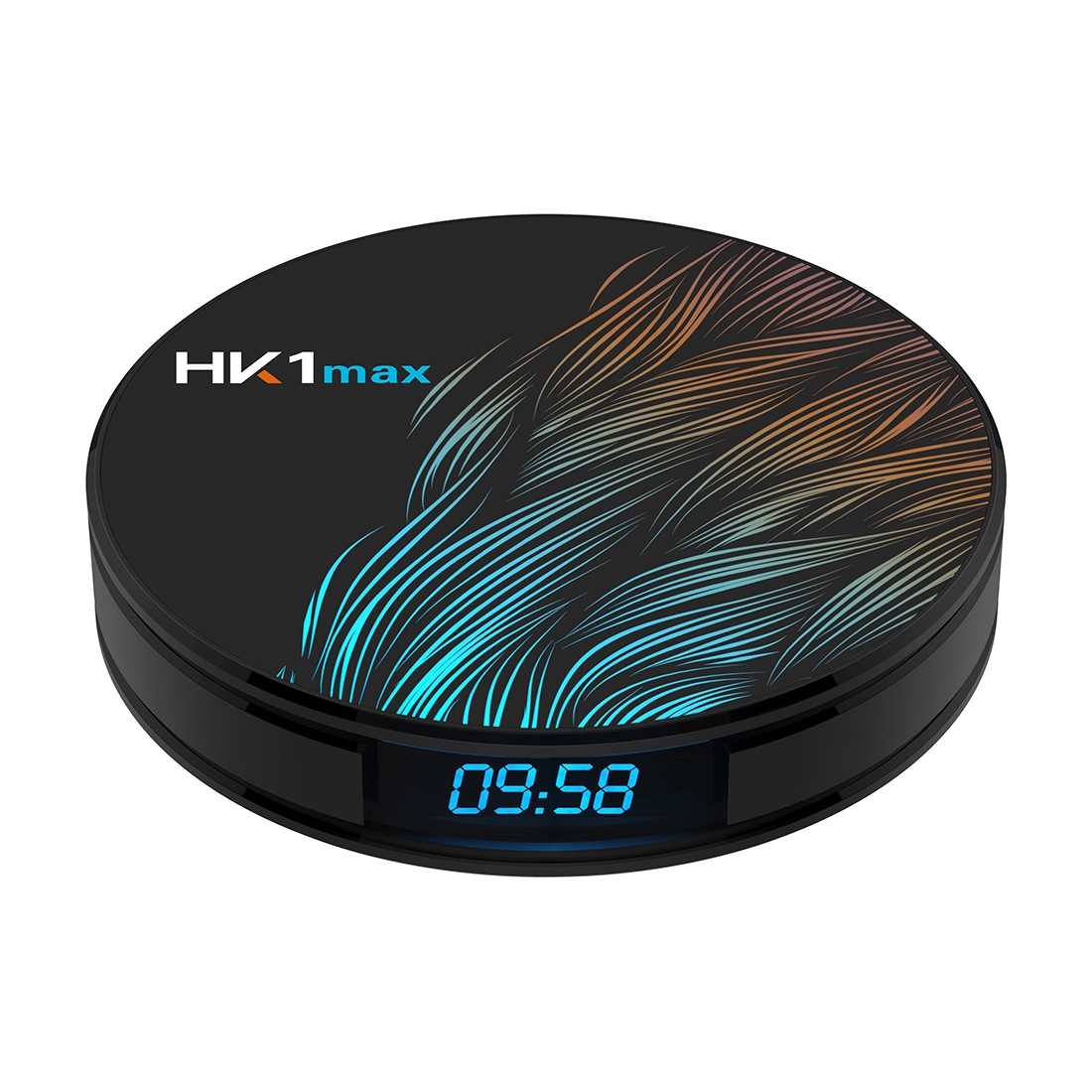 

Hk1max Круглая Форма Android 9.0 RK3328 Quad Core TV Box WiFi Media Player 4+128G - Великобритания