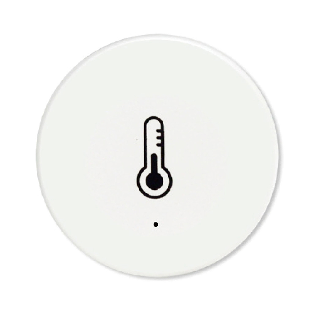 HS06 Tuya Zigbee Round Temperature Humidity Sensor Smart Home Indoor Thermometer Detector