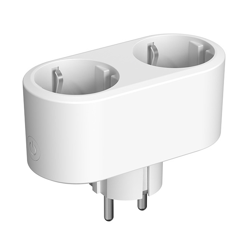 EU WiFi Smart Plug Socket Voice Control Home Appliances Power Monitor Timing Outlet Works with Alexa/Google Assistant