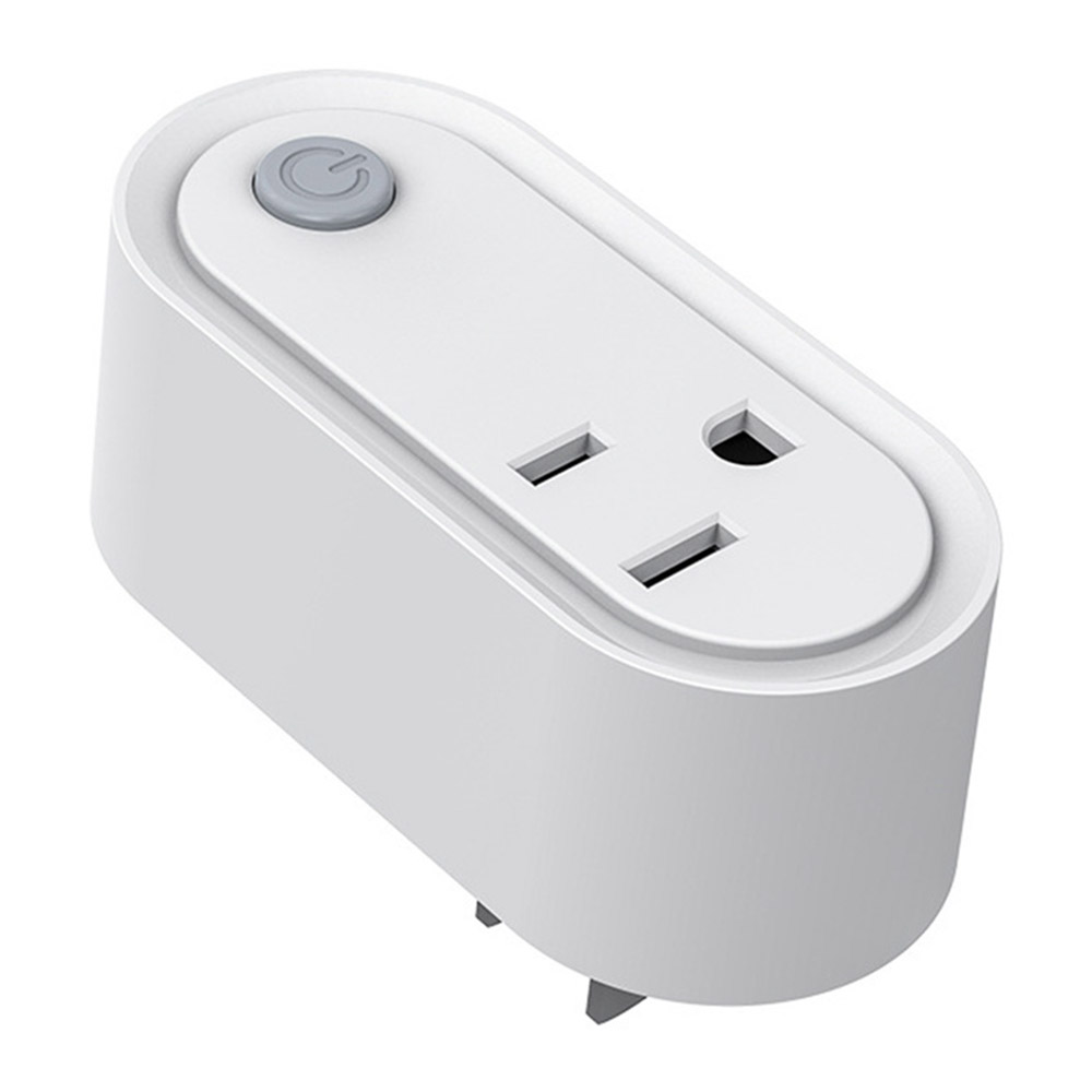 NEO NAS-WR12BH 15A ZigBee 3.0 Smart Plug Energy Monitoring Power Outlet Works with Apple HomeKit / Google Assistant / Amazon Alexa, US Plug