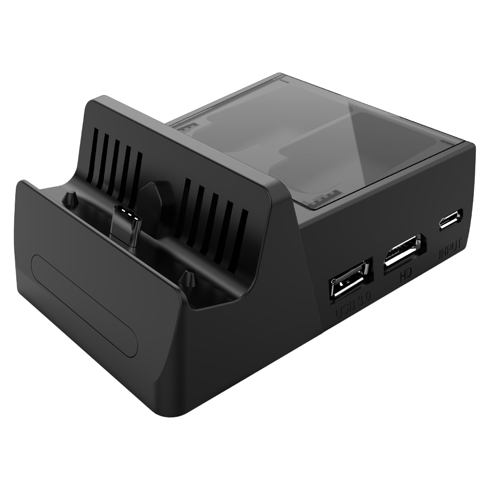 

6310 3x USB Ausgabe High Definition Video Conversion Basis Für Nintendo Switch Mit Spielkartensteckplatz