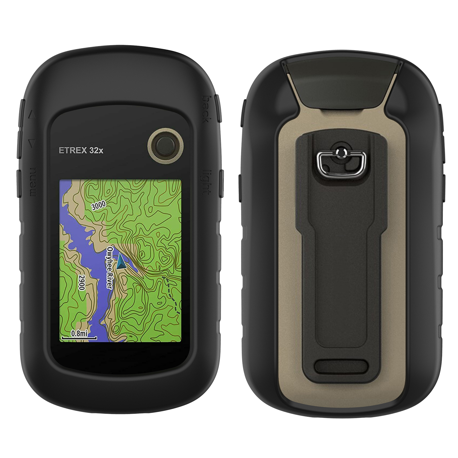 

Silikon -schutzhülle Für Garmin Etrex 201x/309x/32x Handheld GPS Navigator - Schwarz