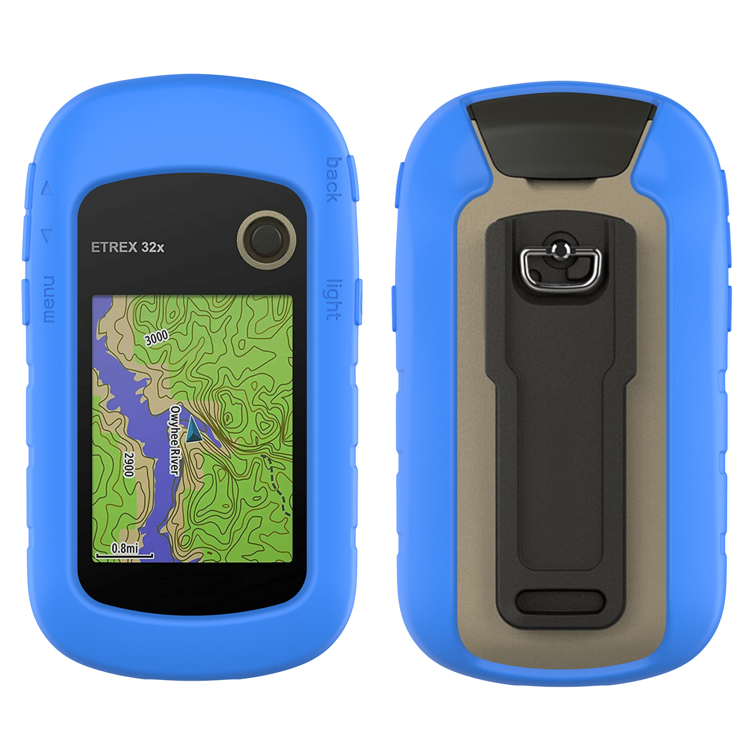 

Silikon -schutzhülle Für Garmin Etrex 201x/309x/32x Handheld GPS Navigator - Dunkelblau