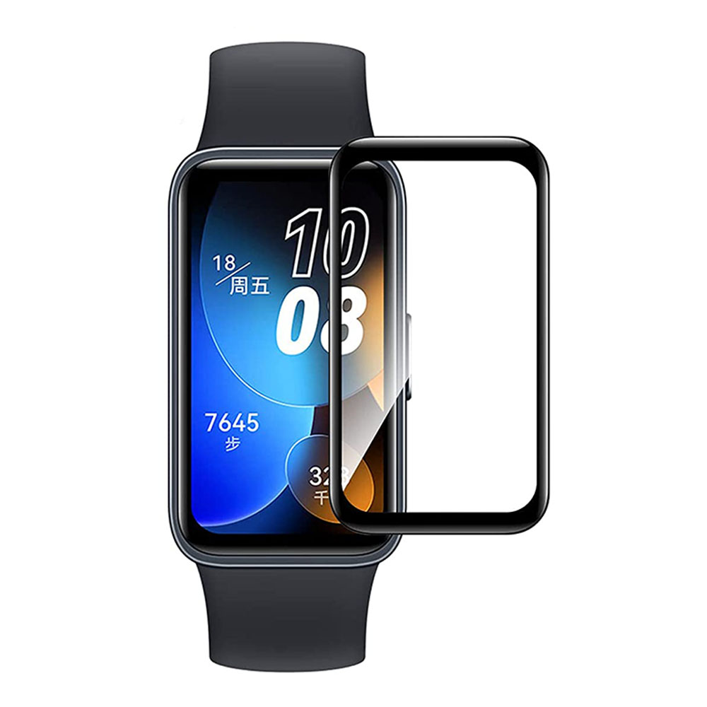 

1pc HD Clear Screen Protector Für Huawei Band 8, Black Edge Anti-scratch 3D Pet-screenfilm, Huawei Band 8