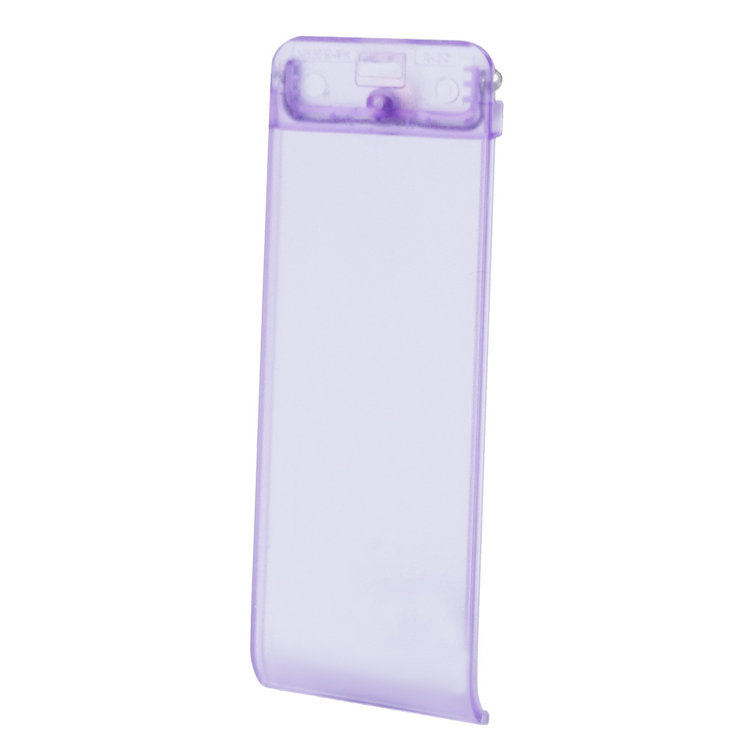 For Nintendo Switch Console Kickstand Back Support Bracket Stand Portable Gaming Accessory - Transparent Purple