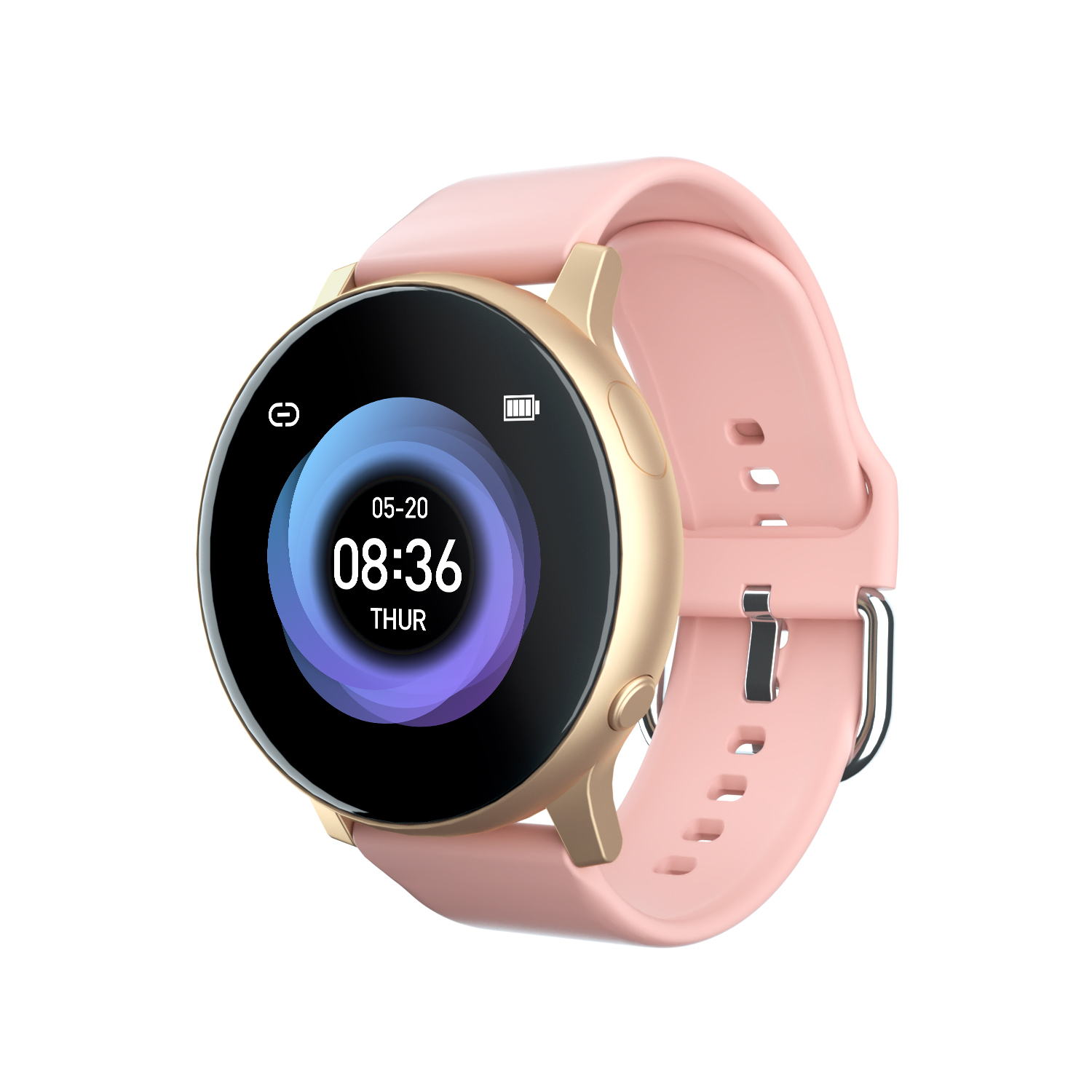 

S2 Fitness Tracker Smart Bracelet Heart Rate Monitor - Pink