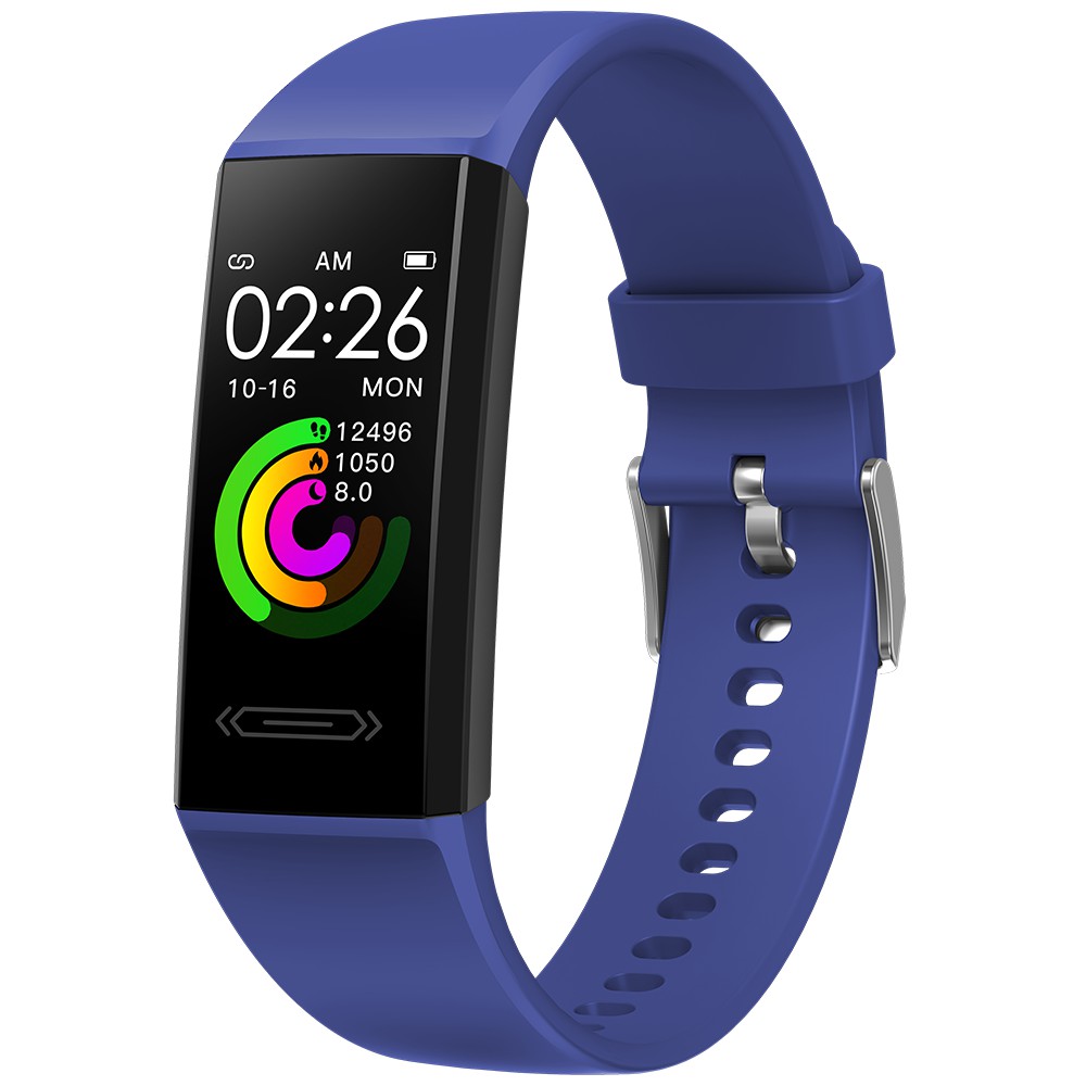 

CAVO V100S 1.14-inch Smart Watch Fitness Tracker Baby Temperature Heart Rate Monitor - Blue