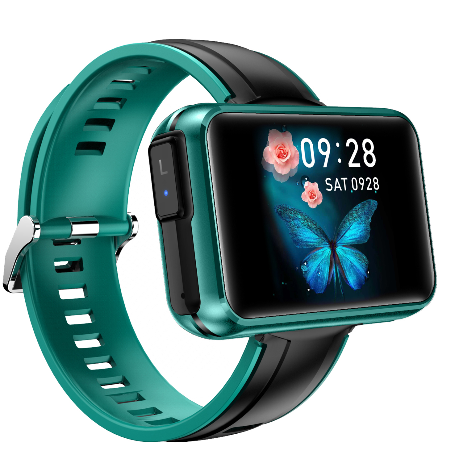

T91 2-в-1 TWS Bluetooth Hearsets Многофункциональные Интеллектуальные Часы - Зеленый