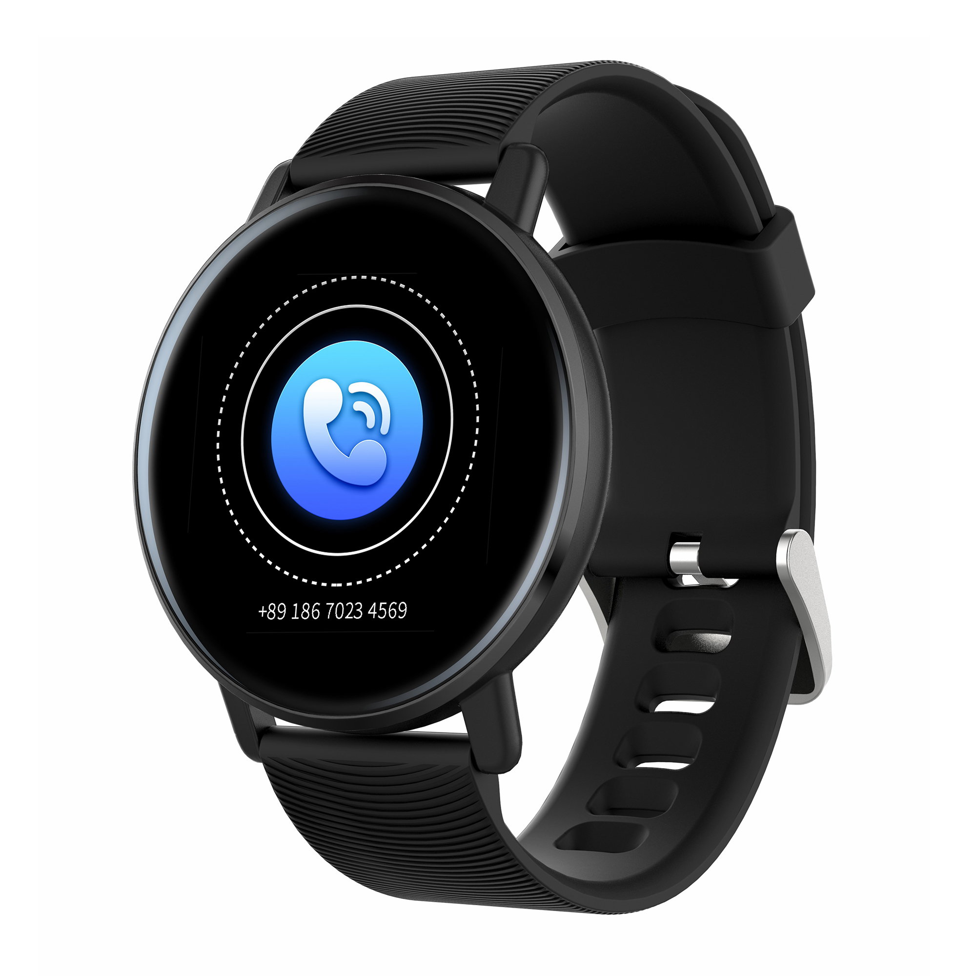 

H5 1.3-дюймовый TFT Screen Monital Monited Monited Smart Watch - Чернить