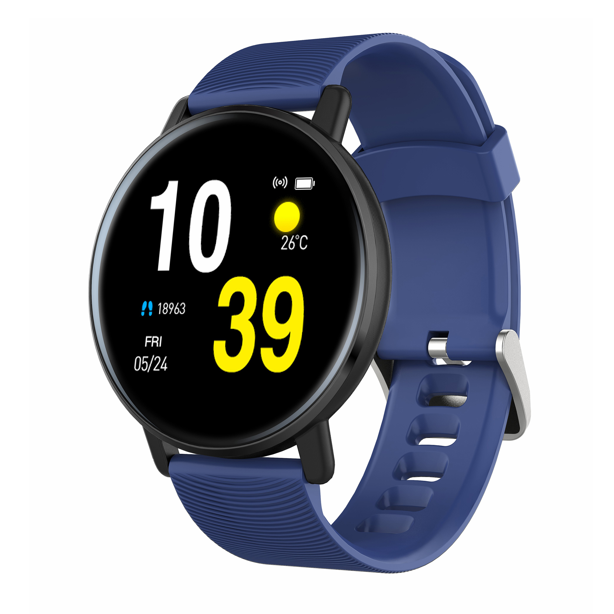 

H5 1.3-inch TFT Screen Health Monitoring Multi-function Smart Watch - Blue