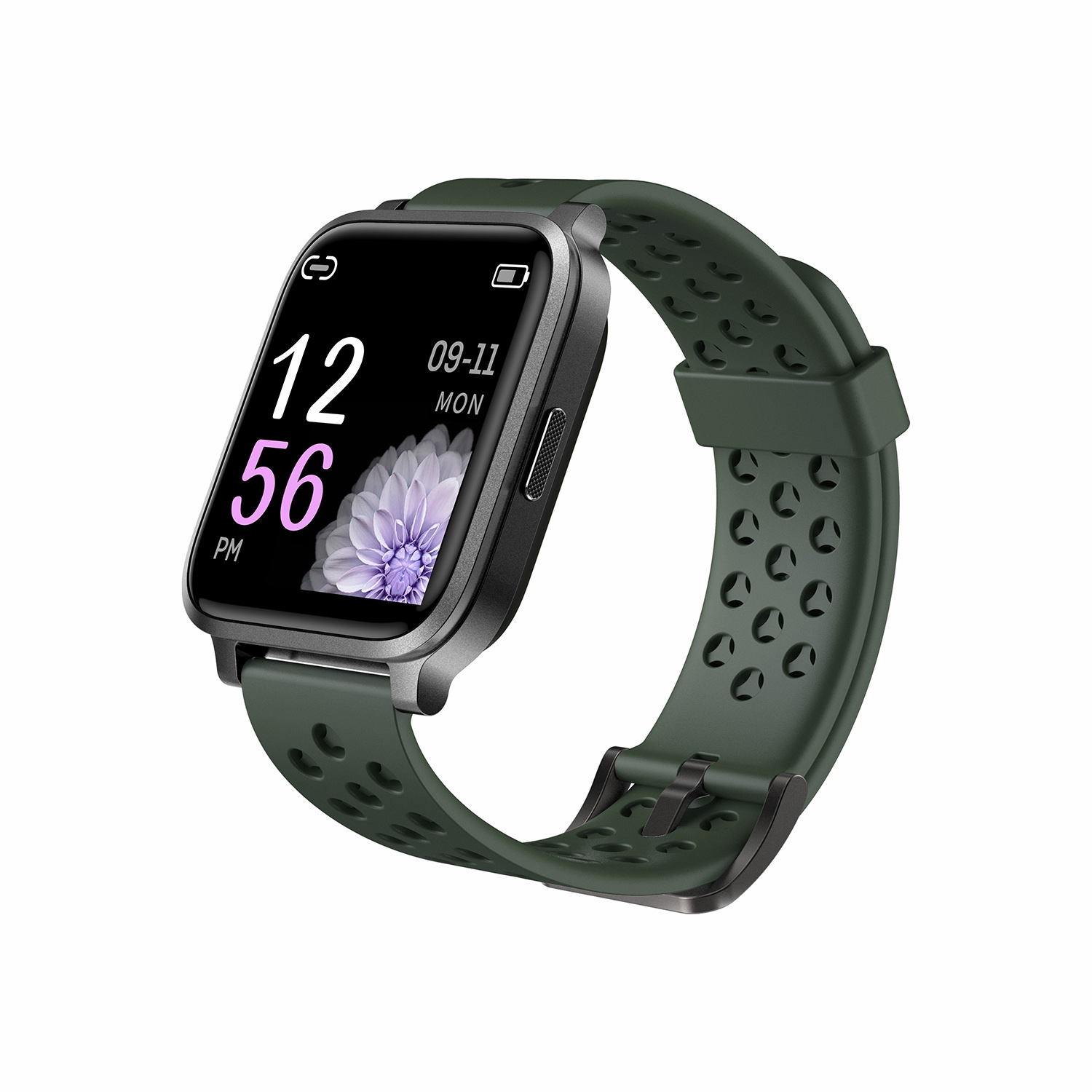 

Lemonda Smart X3C 1,3-дюймовый Full-Touch Smart Watch Health Monitoring Водонепроницаемый Умный Браслет Браслет - Армейский Зеленый