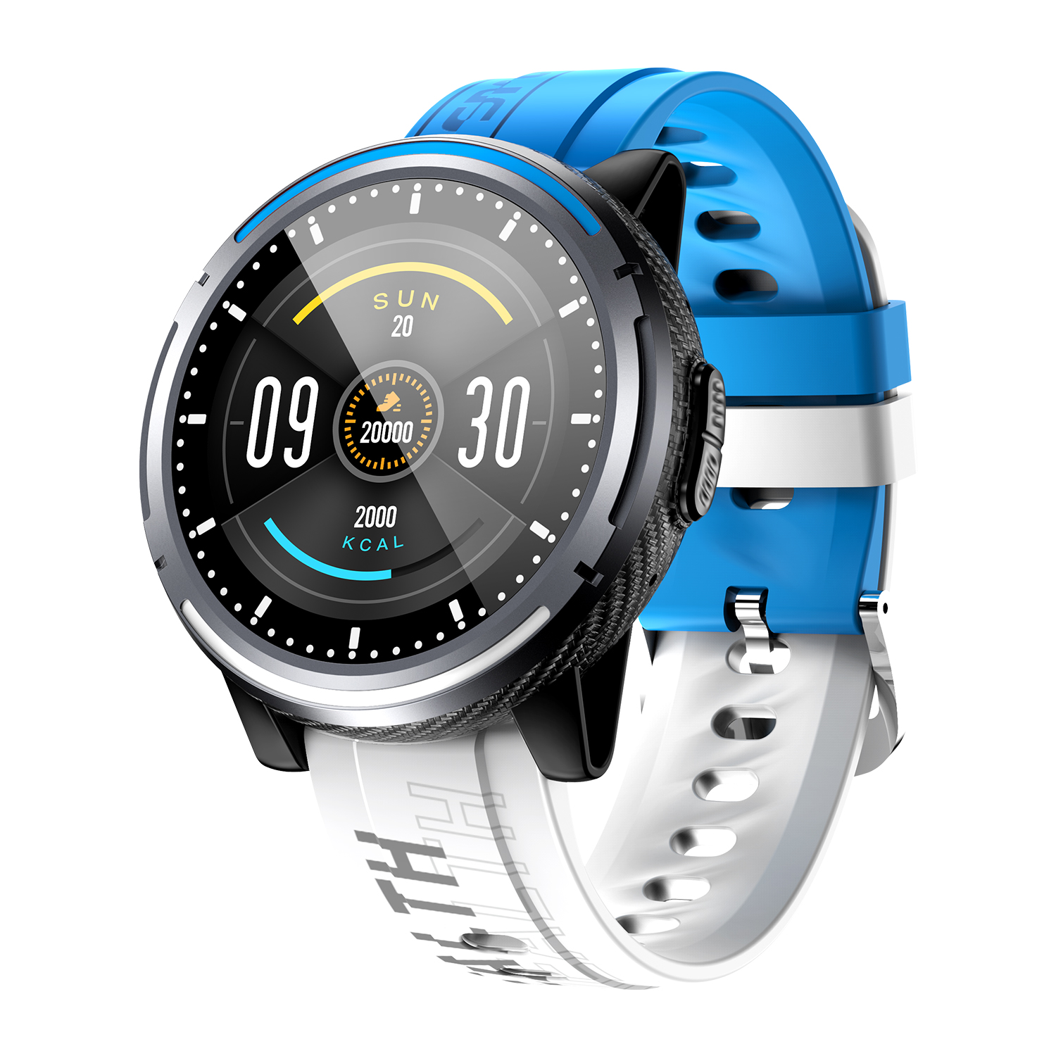 

LEMONDA SMART S26 1.28-inch Full Touch Smart Watch Sleep Monitor Bluetooth Call IP65 Waterproof Watch - Blue