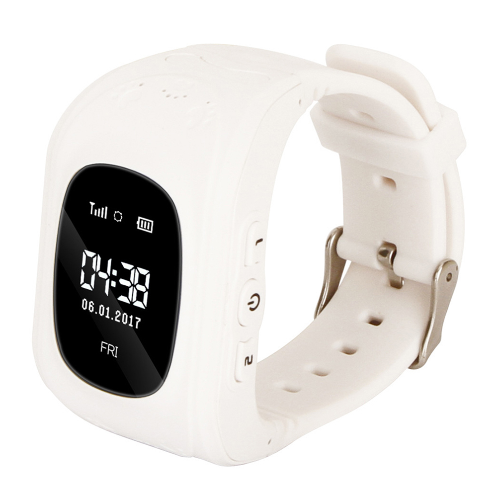 

LEMONDA SMART Q50 LCD Children Phone Watch SeTracker - White