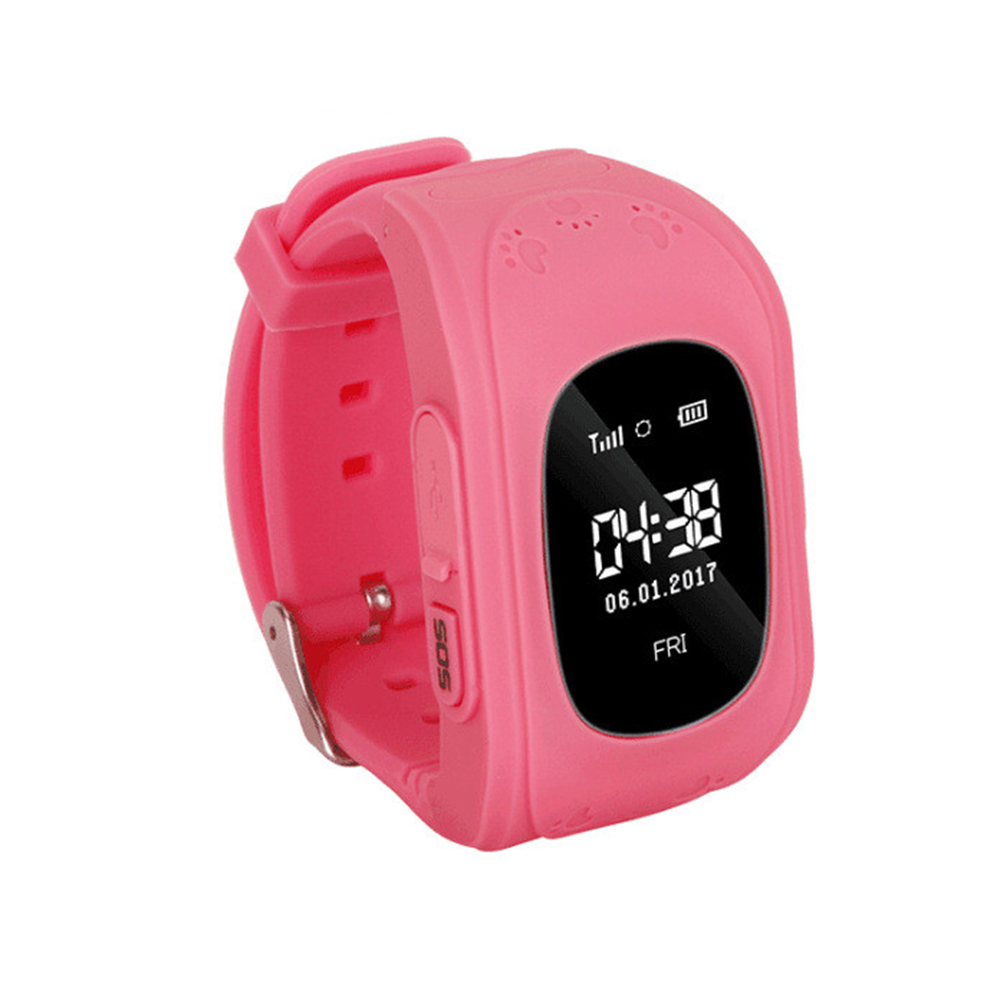 

LEMONDA SMART Q50 SeTracker Children Phone Watch [LCD + Location] - Pink