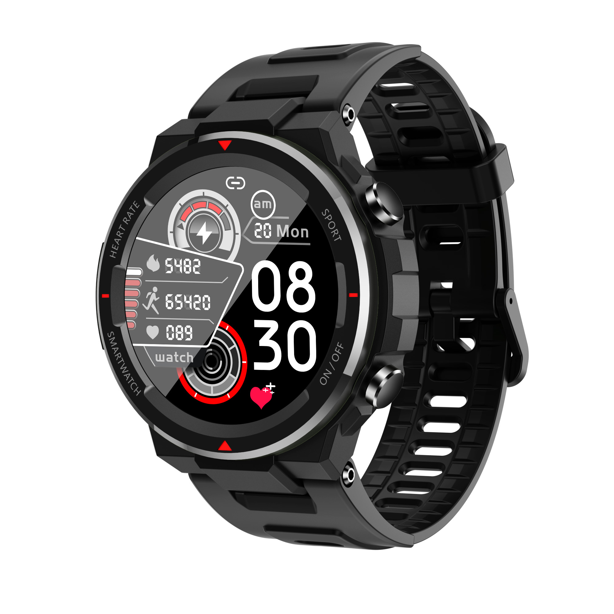 

LEMONDA SMART Q70C 1.28 Inches Full Circle Full Touch Smart Watch Health Monitor Multiple Sports Mode Smart Watch