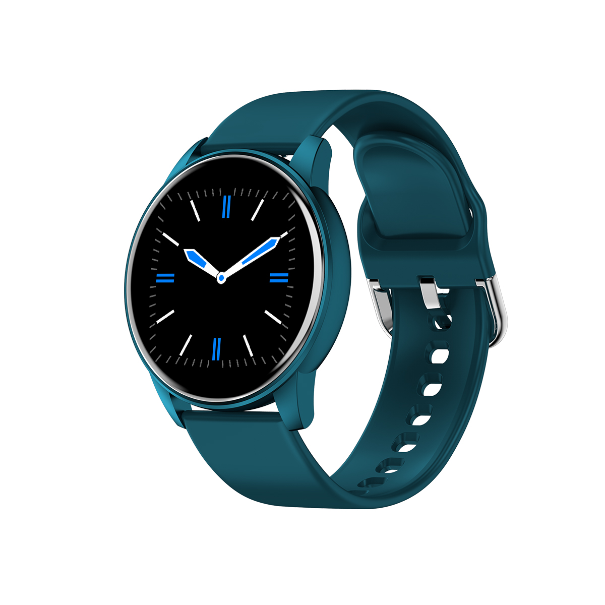 

ZL01S 1.3inch Full Touch Screen Smart Watch for Android iPhone Activity Tracker with Heart Rate Sleep Monitor - Green