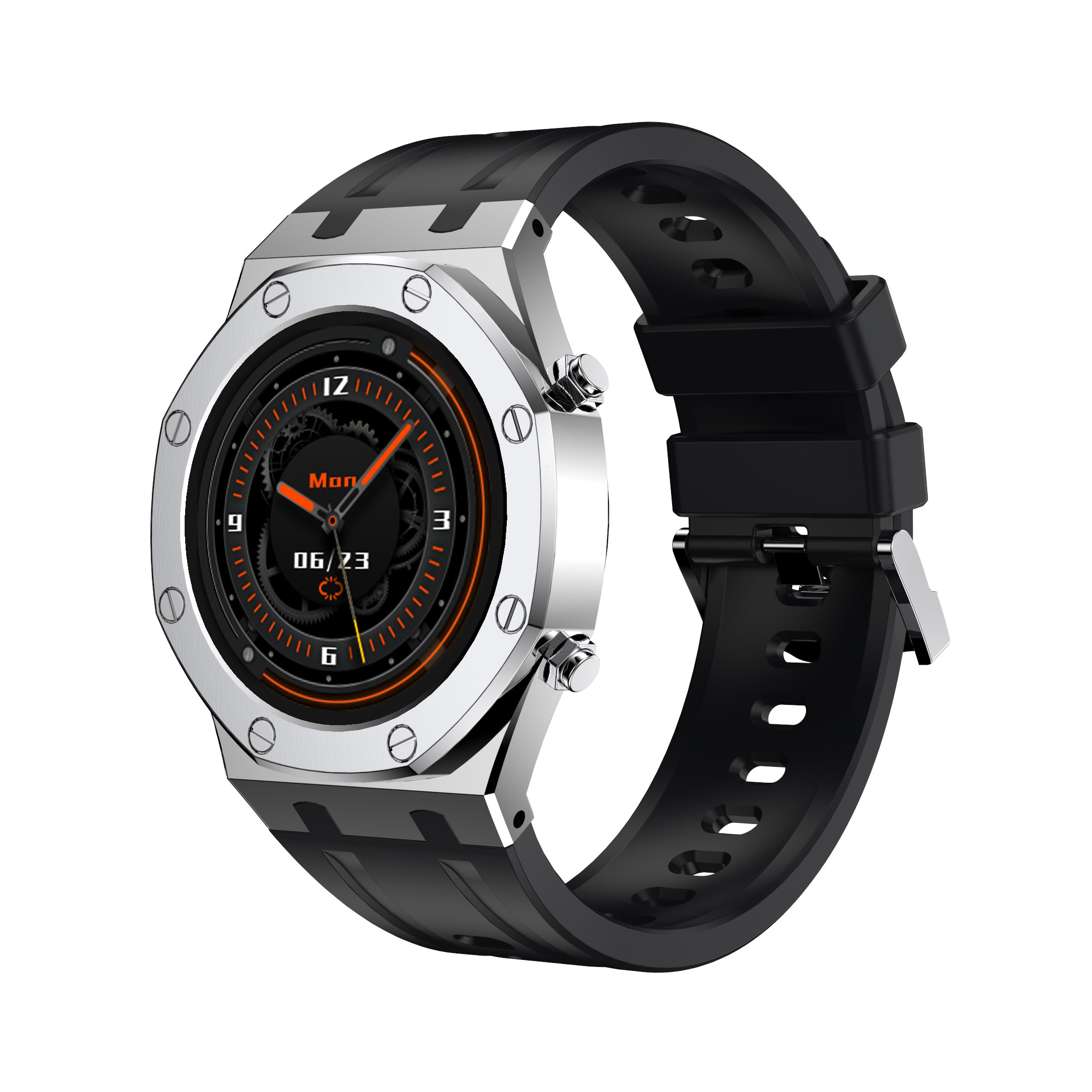 

L8 Business Style 1.09inch Full Touch Screen Bluetooth Music Health Tracker Sports Smart Watch
