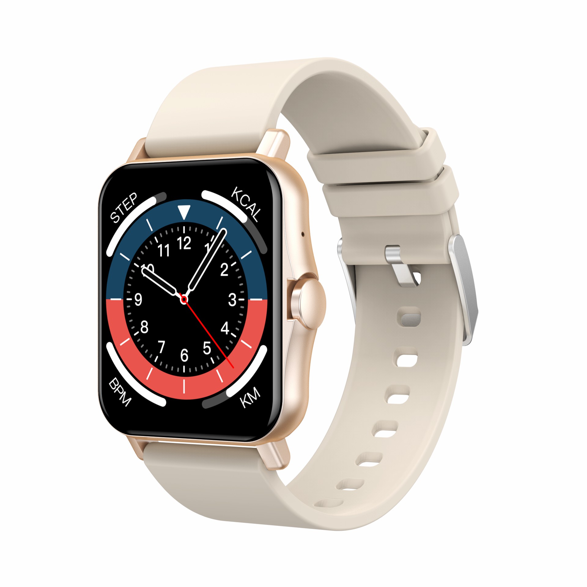 

ZW23 Bluetooth Call Smart Watch Водонепроницаемый Fitness Tracker Музыкальный Контроль Температурный Монитор Для Тела Наручные Часы - Золото