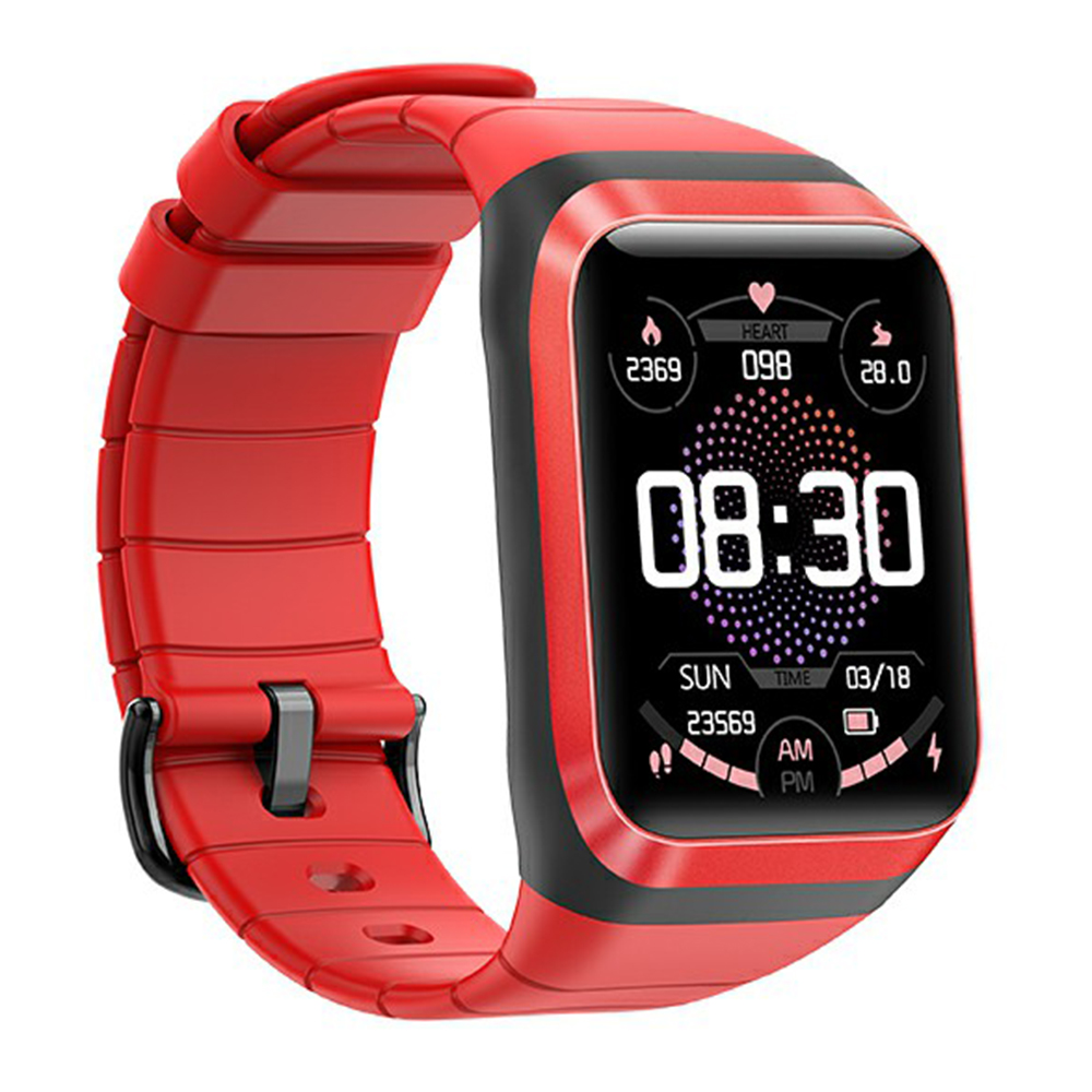 

SD-2 Professional Outdoor GPS Smart Watch IP68 Waterproof Health Sports Watch with Heart Rate Monitoring - Red