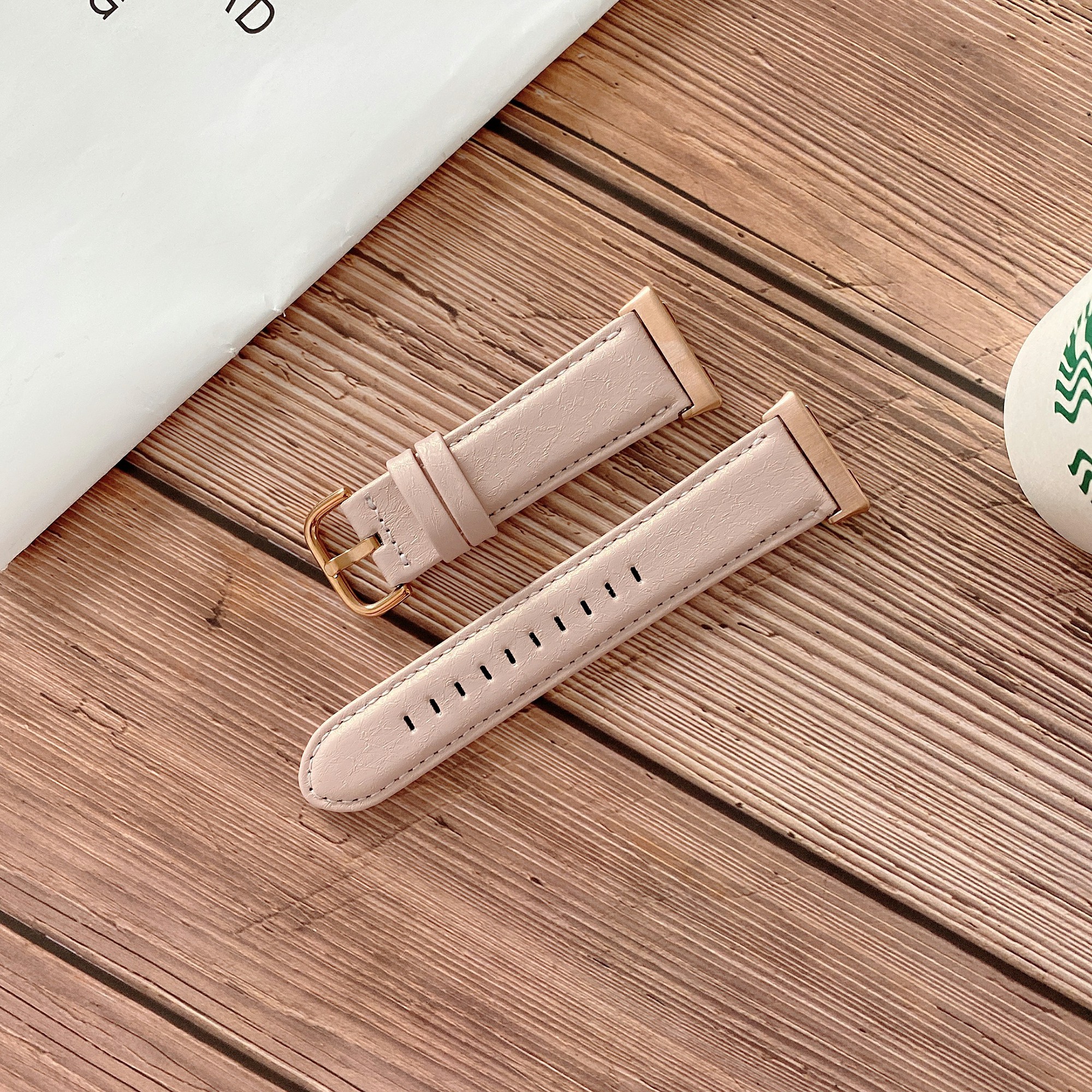 

PU Кожи Smart Watch Band Для Oppo Смотреть 46 Мм - Розовый, Other OPPO Models