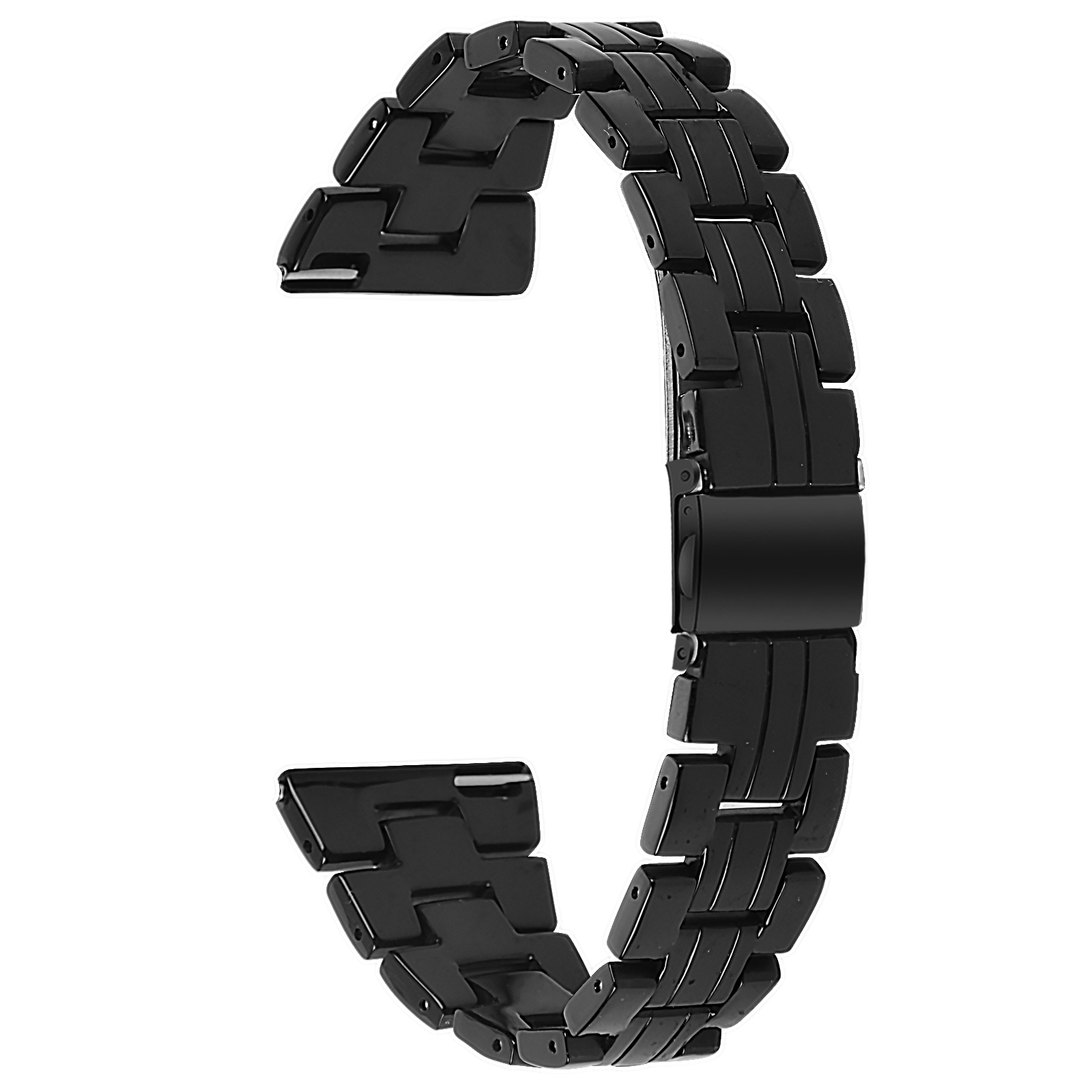 

Light Weight Colorful Stylish Resin Watch Band for Huami Amazfit Youth/Sports Smart Watch 20mm - Black, Other Phone Models