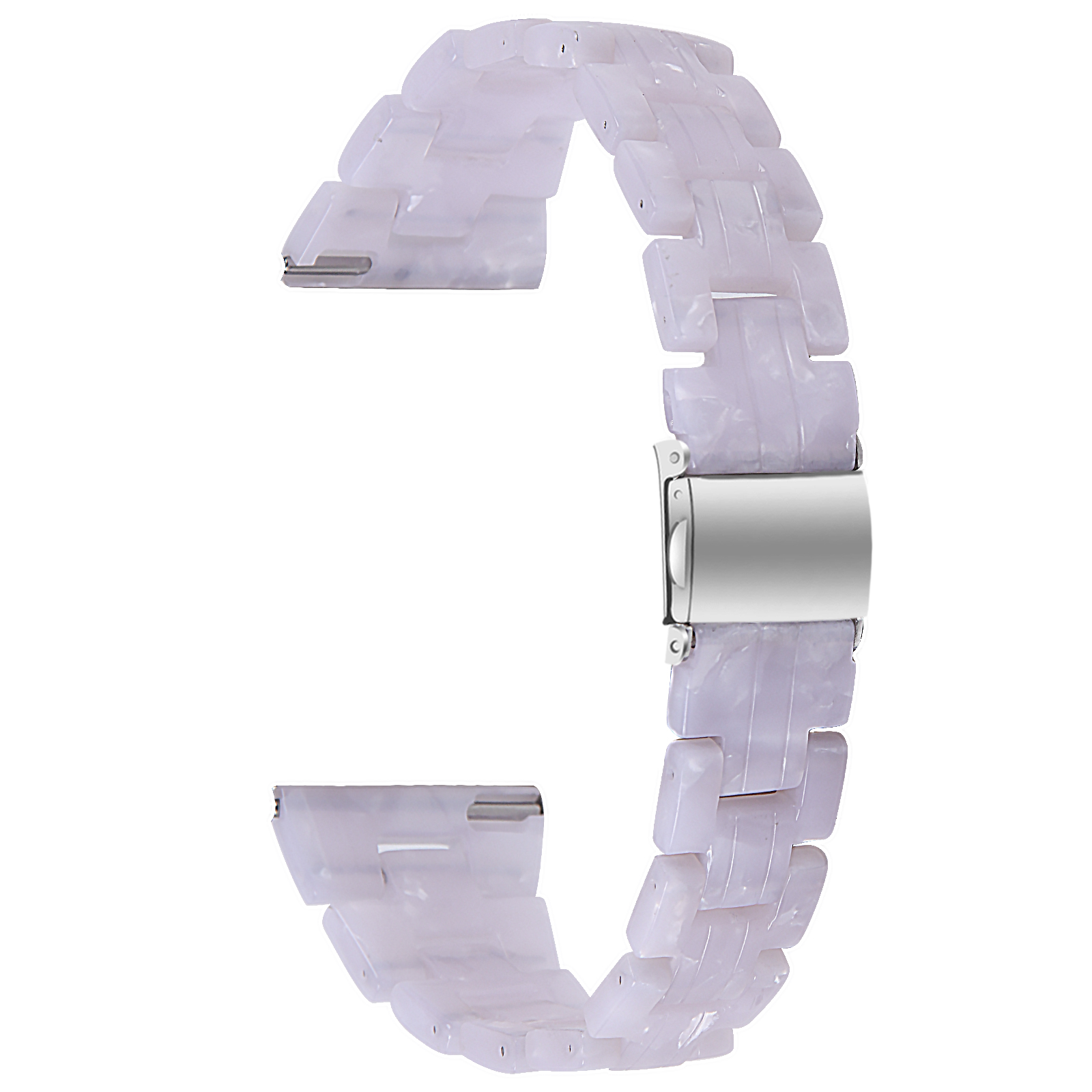 

Light Weight Colorful Stylish Resin Watch Band for Huami Amazfit Youth/Sports Smart Watch 20mm - White, Other Phone Models