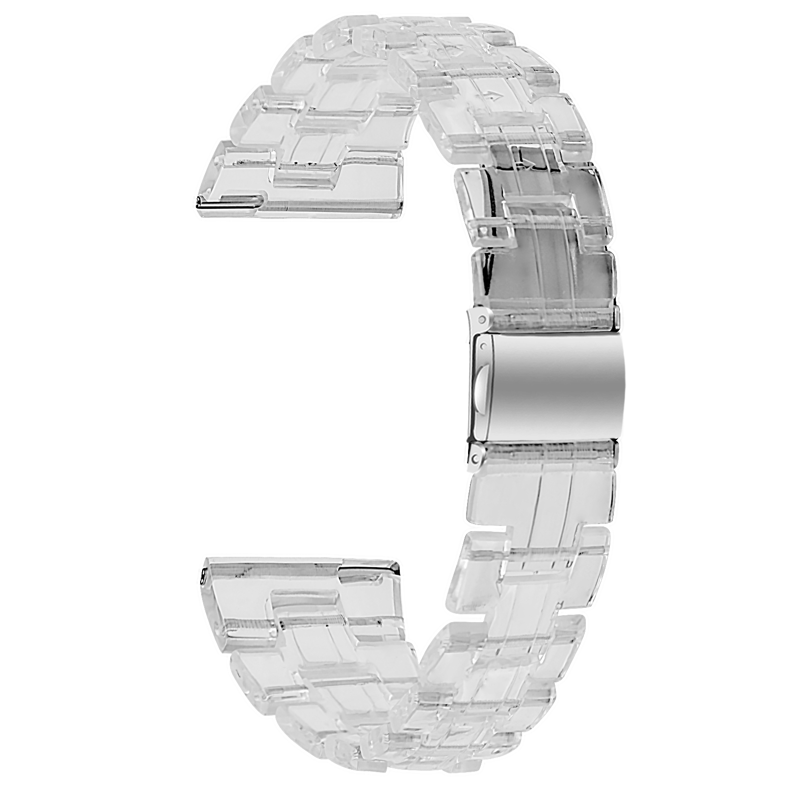 

Colorful Resin Watch Band Light Weight Replacement for Samsung Galaxy Watch3 41mm - Transparent, Galaxy Watch3 41mm
