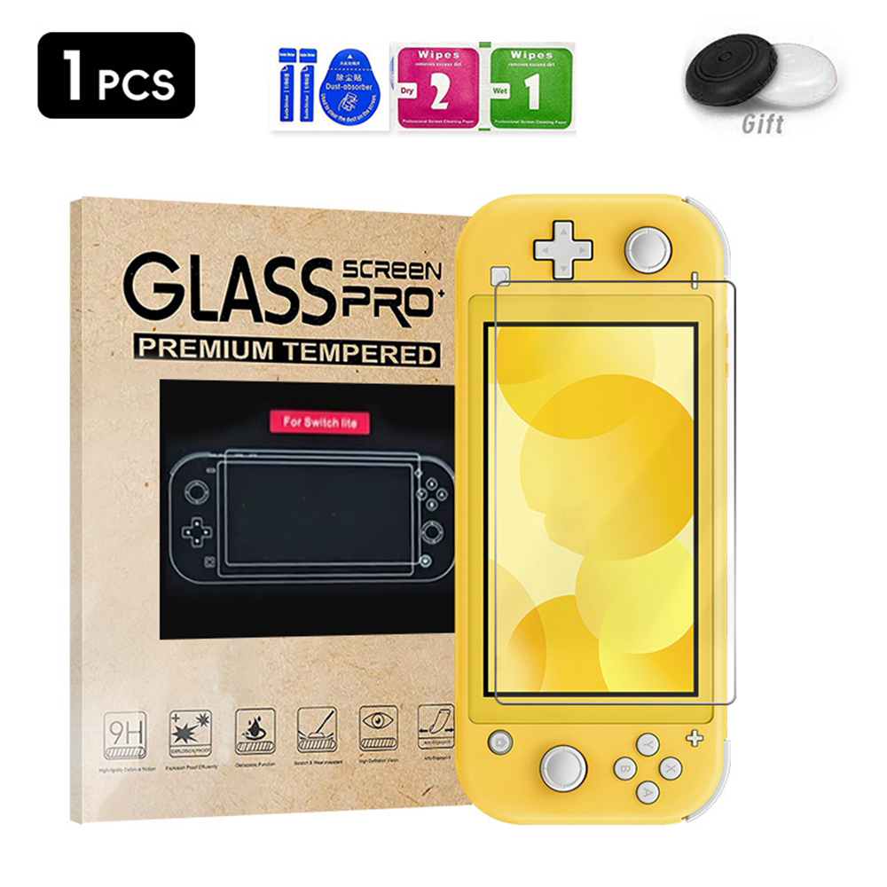 For Nintendo Switch Lite Game Console Screen Protector Anti Scratch HD Tempered Glass Film