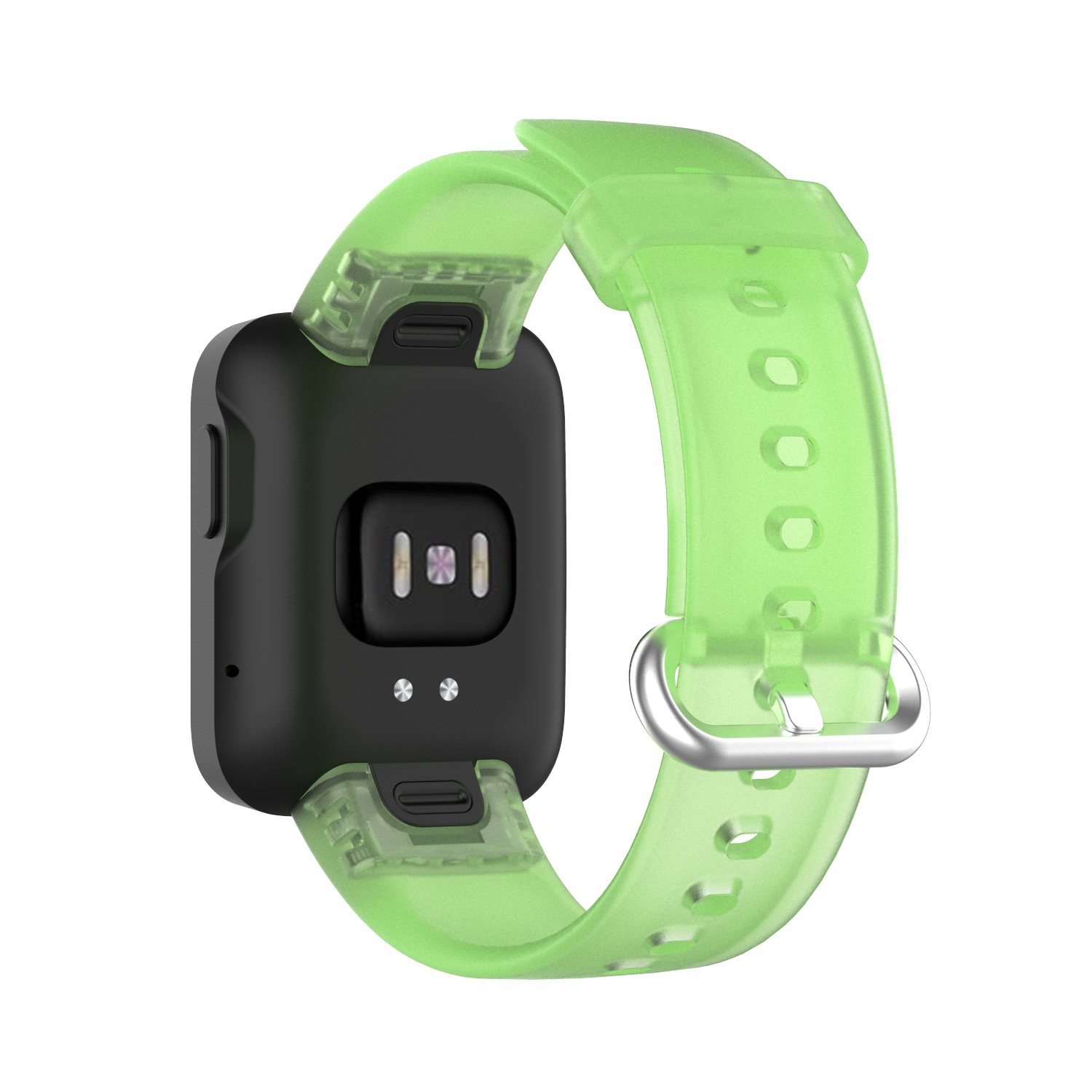 

Refreshing Transparent Watchband TPU Adjustable Smart Watch Strap for Xiaomi Redmi Watch/Mi Watch Lite - Transparent Green, Other Xiaomi Models