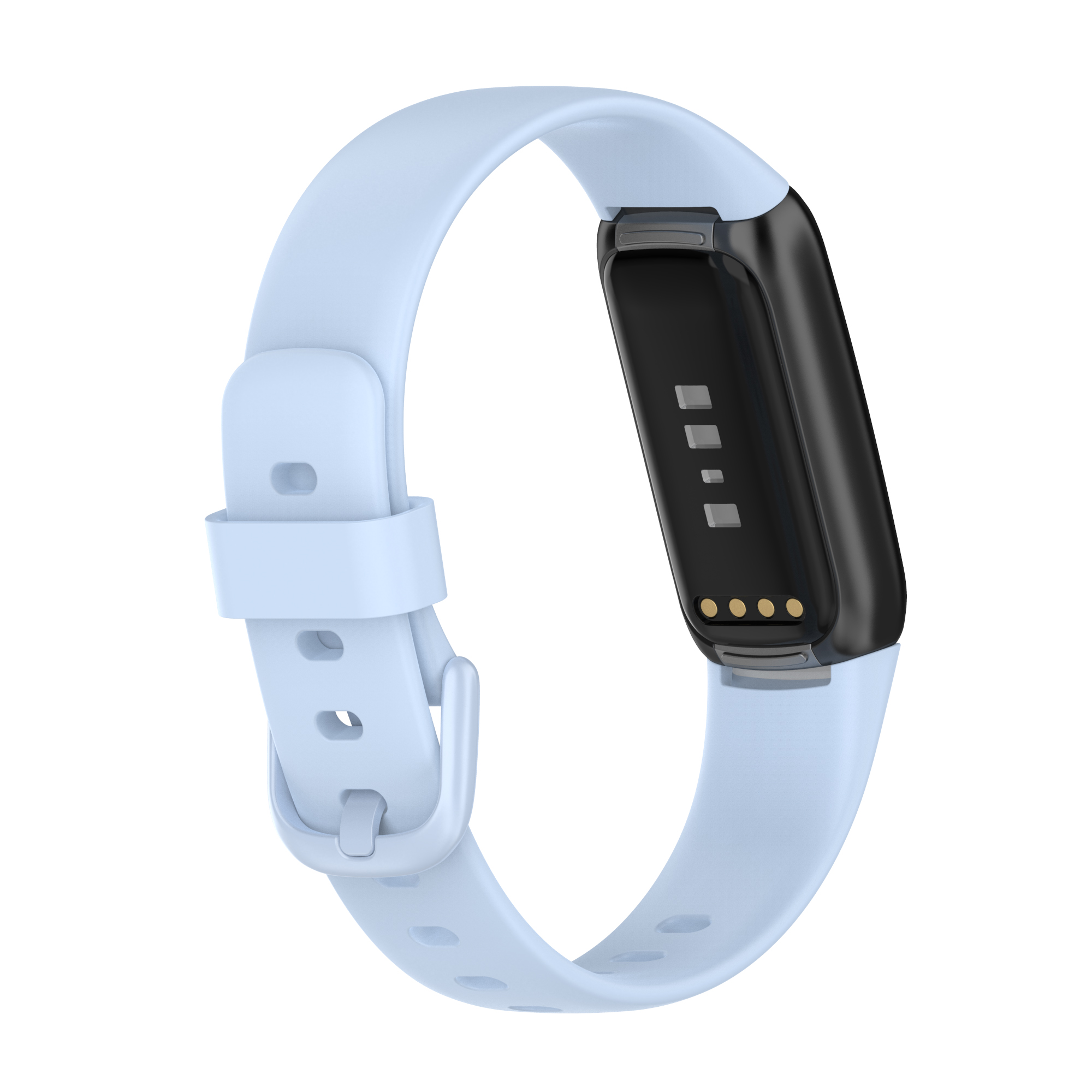 

Замена Силиконовые Регулируемые Часы Band Brass Ремешок Для Fitbit Luxe, Размер: L - Голубое Небо, Other Smartwatch Models