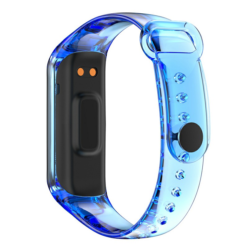 

Clear Soft TPU Спортивные Часы Регулируемые Ремень Для Samsung Galaxy Fit2 SM-R220 - Прозрачный Синий, Other Smartwatch Models