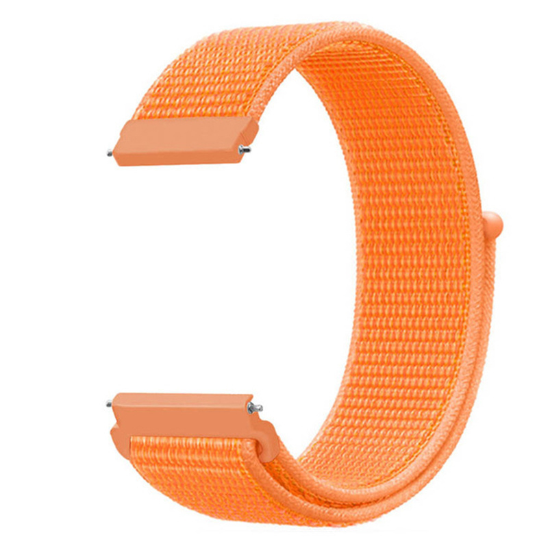 

Для Garmin Vivoive Active 4 Light Soft Nylon Whate Watch Record Замена Регулируемая Наружная Полоса 22 Мм - Цвет Папайи, Garmin Vivoactive 4