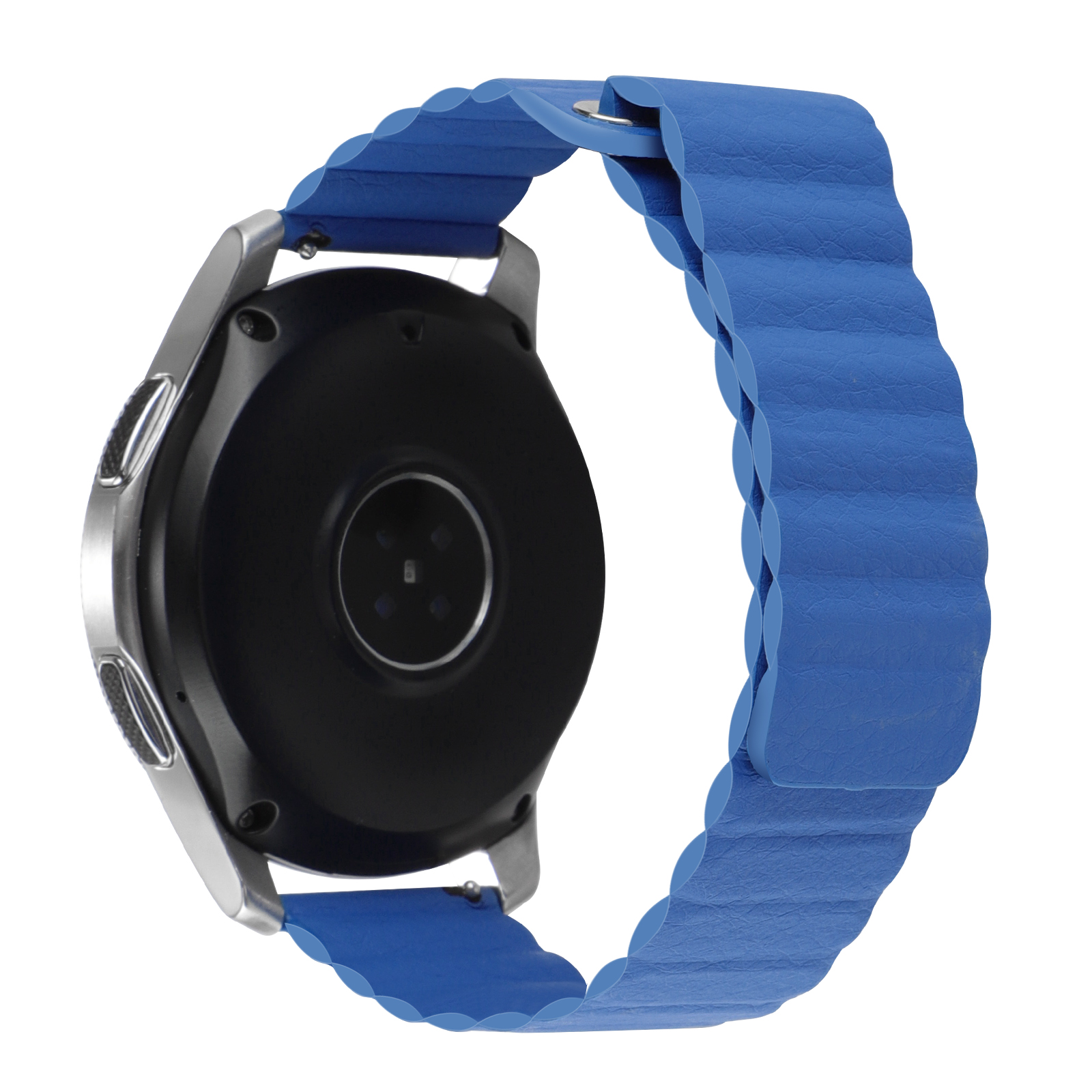 

Для Garmin Forerunner 255s / Venu 2S Магнитная Регулируемая Полоса Запястья 18 -мм Замена Подлинных Кожа - Голубое Небо, Garmin Forerunner 255S