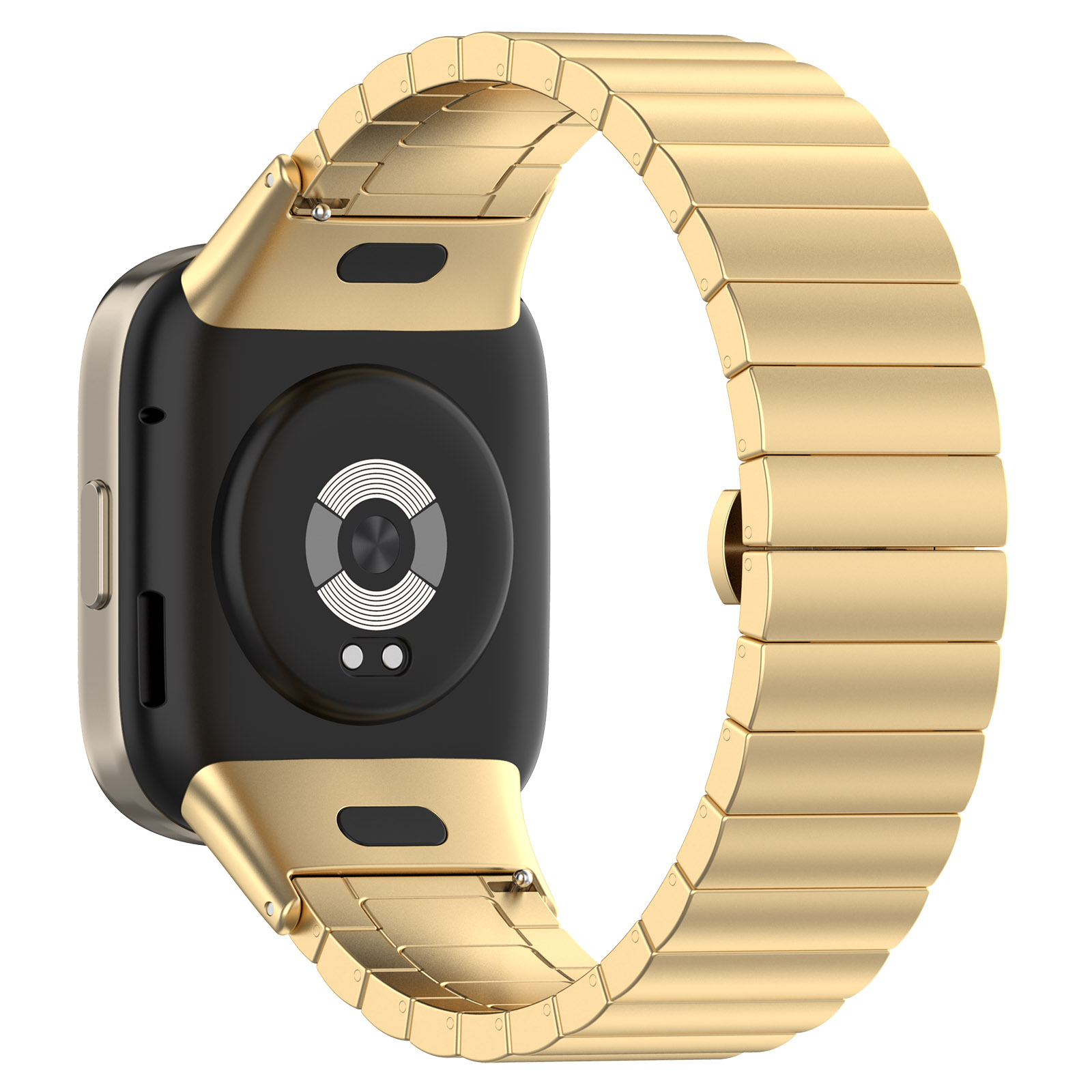 

Uhrengurt Für Xiaomi Redmi Uhr 3 / Mi Watch Lite 3 Uhrenband 20mm Edelstahl Armband - Gold, Xiaomi Redmi Watch 3