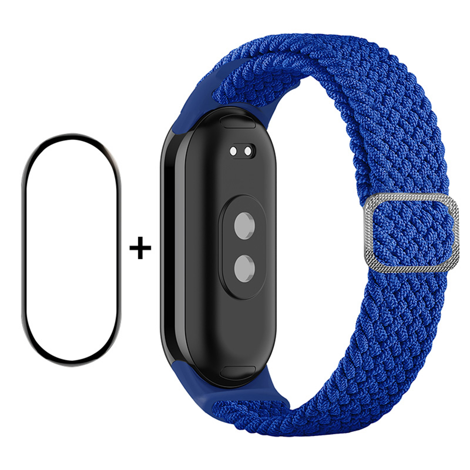 

Enkay Hat-prince Für Xiaomi Smart Band 8 Elastic Watch Band Nylon Geflochten - Blau, Xiaomi Smart Band 8