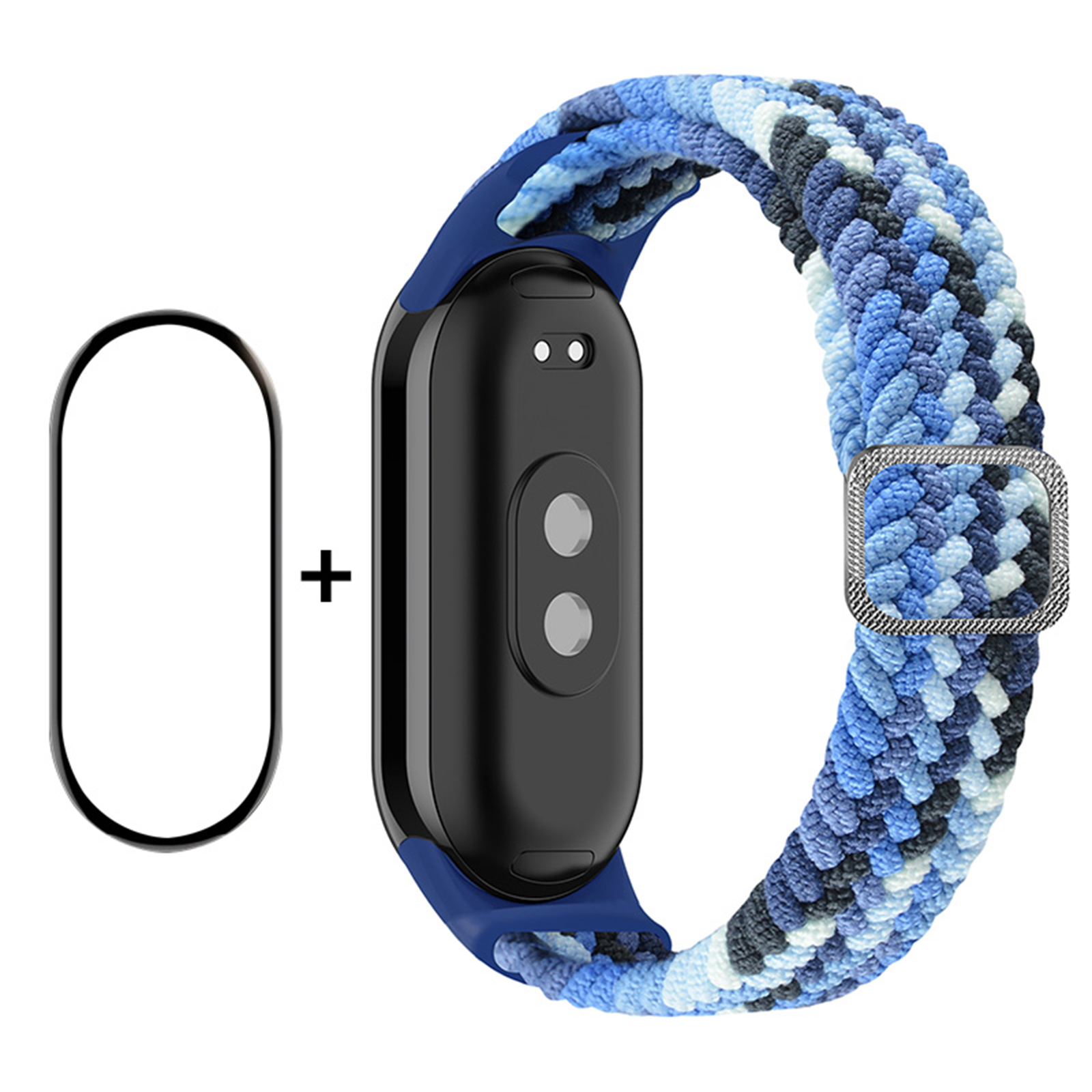 

Enkay Hat-prince Für Xiaomi Smart Band 8 Elastic Watch Band Nylon Geflochten - Hellblau, Xiaomi Smart Band 8