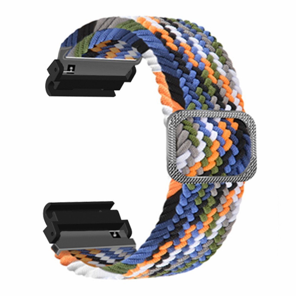 

Für Huami Amazfit T-Rex 2 Ultra Dehnes Uhrenband Nylon Verstellbarer Sportriemen - Denim, Huami Amazfit T-Rex 2 Ultra