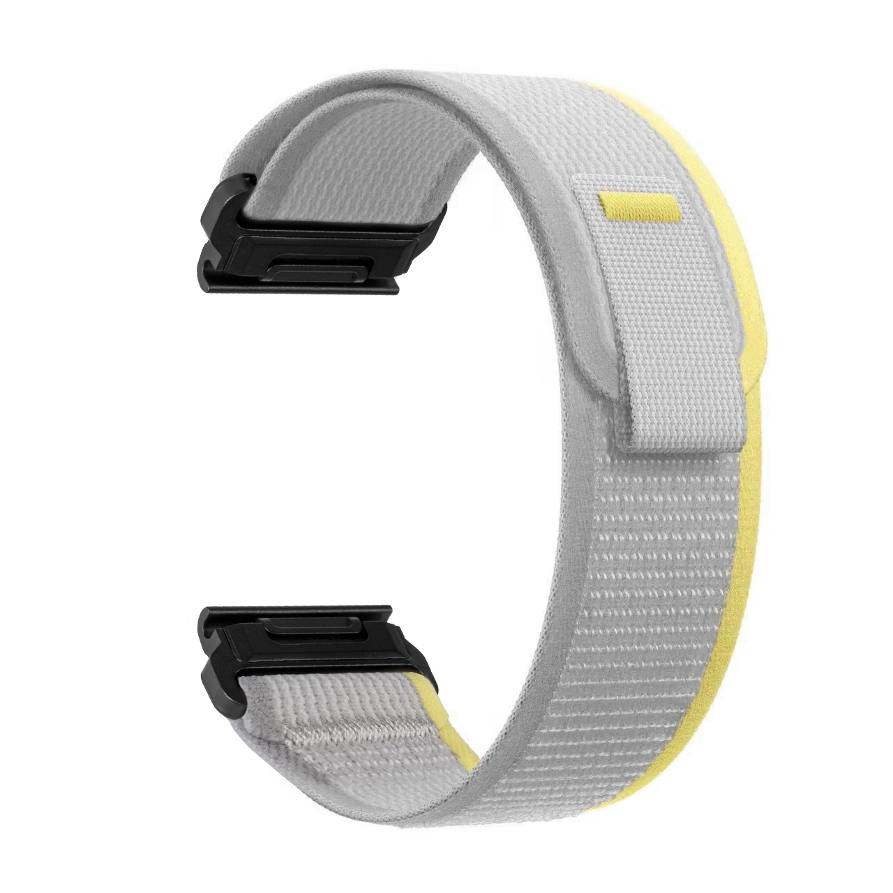 

Für Garmin Tactix 7 Pro / Fenix ​​7x / Fenix ​​6x Pro 26mm Nylon Watch Band Trail Loop Verstellbarer Handgelenksgurt - Gelb, Other Smartwatch Models
