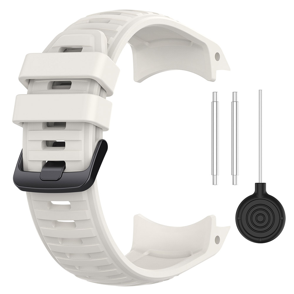 

Für Garmin Instinct 2x Verstellbares Silikon -uhren -band -ersatzhandgelenkriemen - Weiss, Garmin Instinct 2X