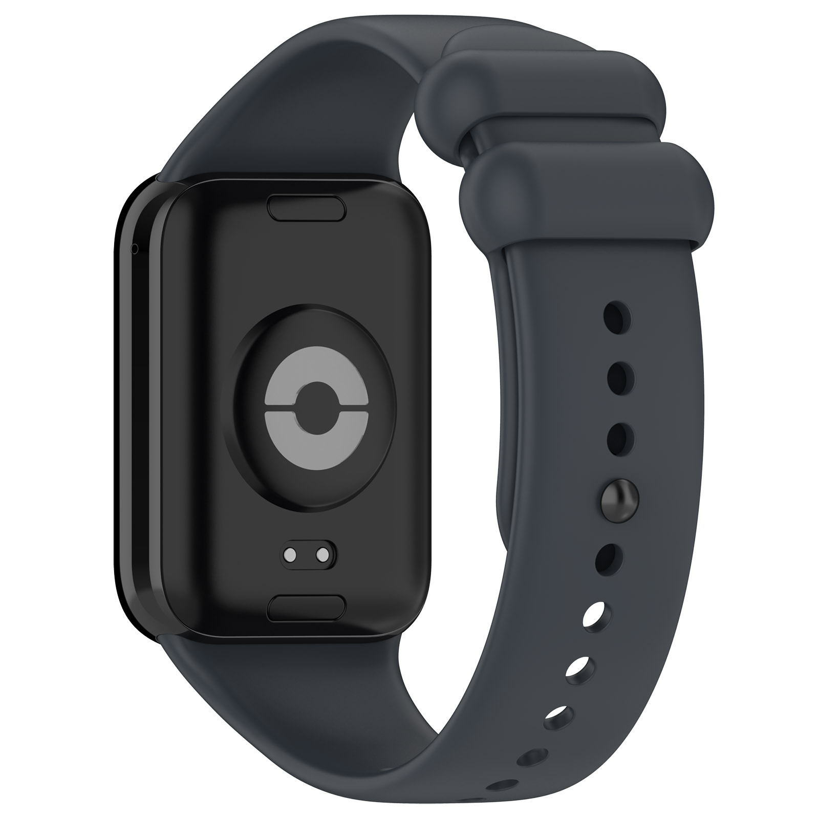

Schauen Sie Sich Band Für Xiaomi Smart Band 8 Pro, Soft Silicon Sportersatz Mit Schwarzer Schnalle an - Dunkelgrau, Xiaomi Smart Band 8 Pro