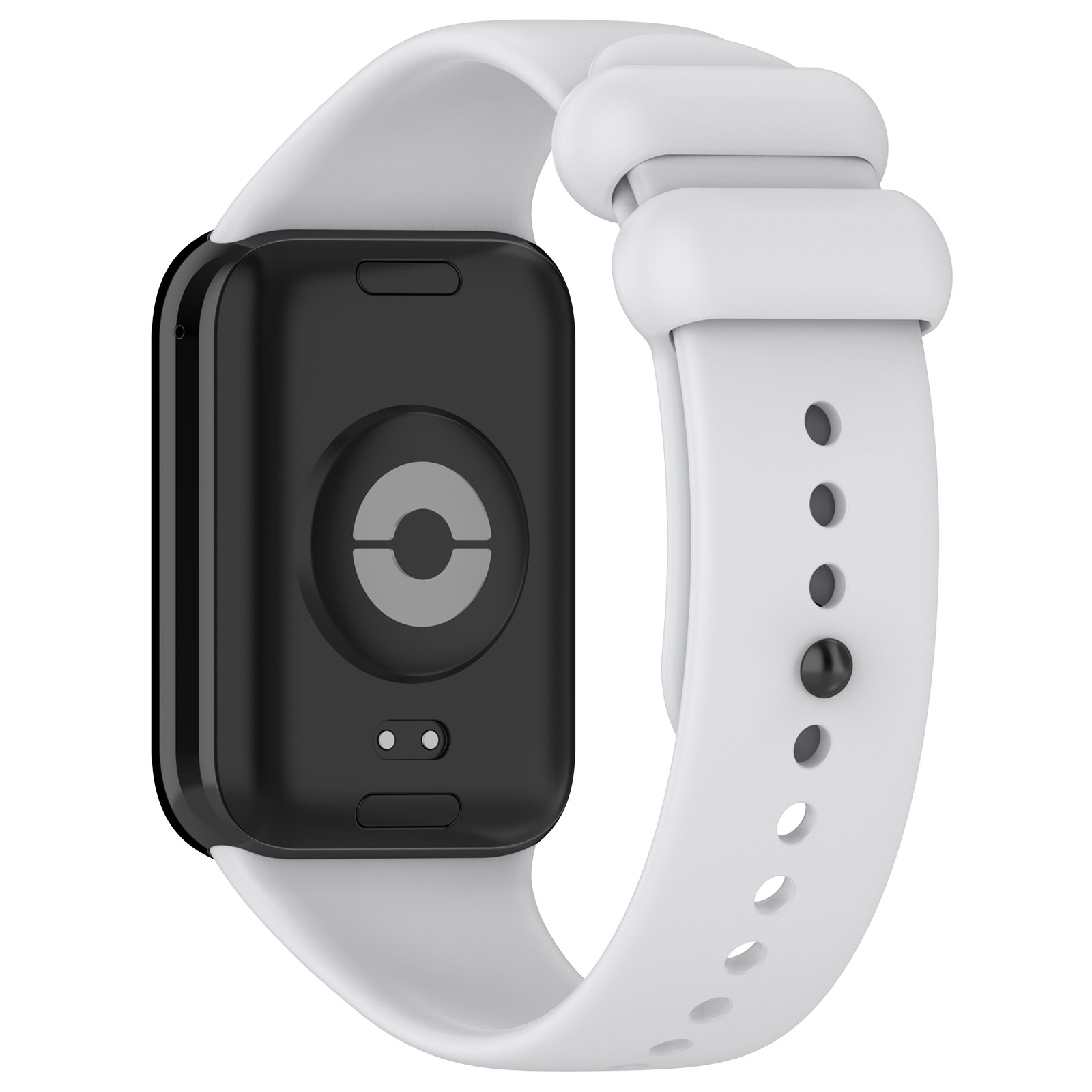 

Schauen Sie Sich Band Für Xiaomi Smart Band 8 Pro, Soft Silicon Sportersatz Mit Schwarzer Schnalle an - Hellgrau, Xiaomi Smart Band 8 Pro