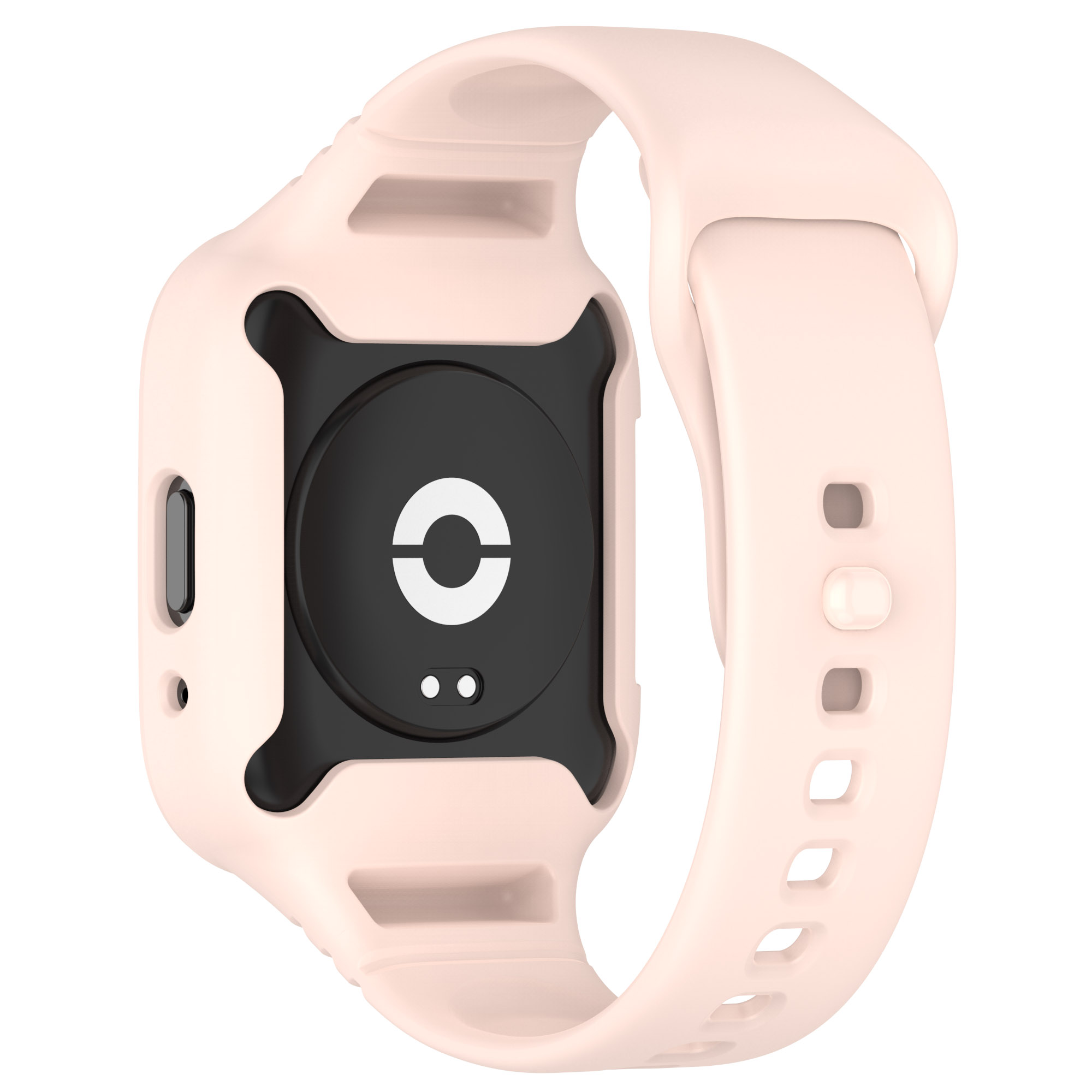 

Silikon Uhrenband Für Xiaomi Redmi Watch 3 Aktiv / Redmi Watch 3 Lite, Handgelenksgurt Mit Schutzhülle - Hell-pink, Xiaomi Redmi Watch 3 Active