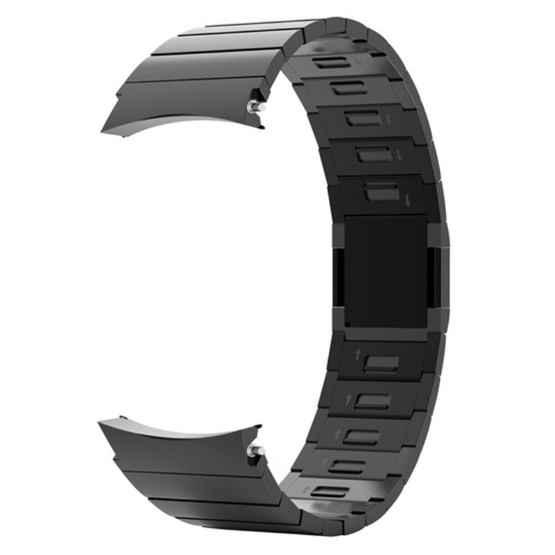 

Für Samsung Galaxy Watch6 / Watch6 Classic / Uhr 5 / Watch 5 Pro Magnetic Buckle Watch Band Edelstahl Uhrengurt - Schwarz, Galaxy Watch6 40mm