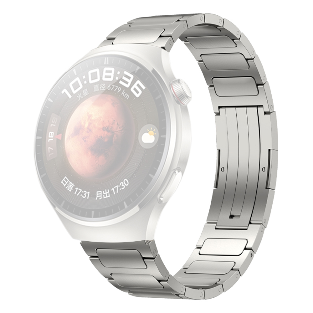 

22mm Uhrenband Für Huawei Uhr 4 / Sehen Sie 4 Pro, Titaniumlegierung Metall -metallgurtersatz an - Titan, Huawei Watch 4