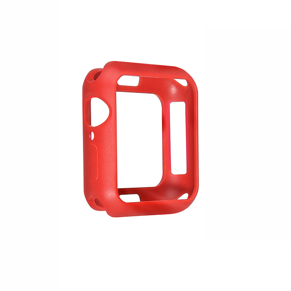 

Soft TPU Watch Frame Protective Bumper Cover for Apple Watch Series 6/SE/5/4 40mm - Red, Apple Watch Series 5 40mm