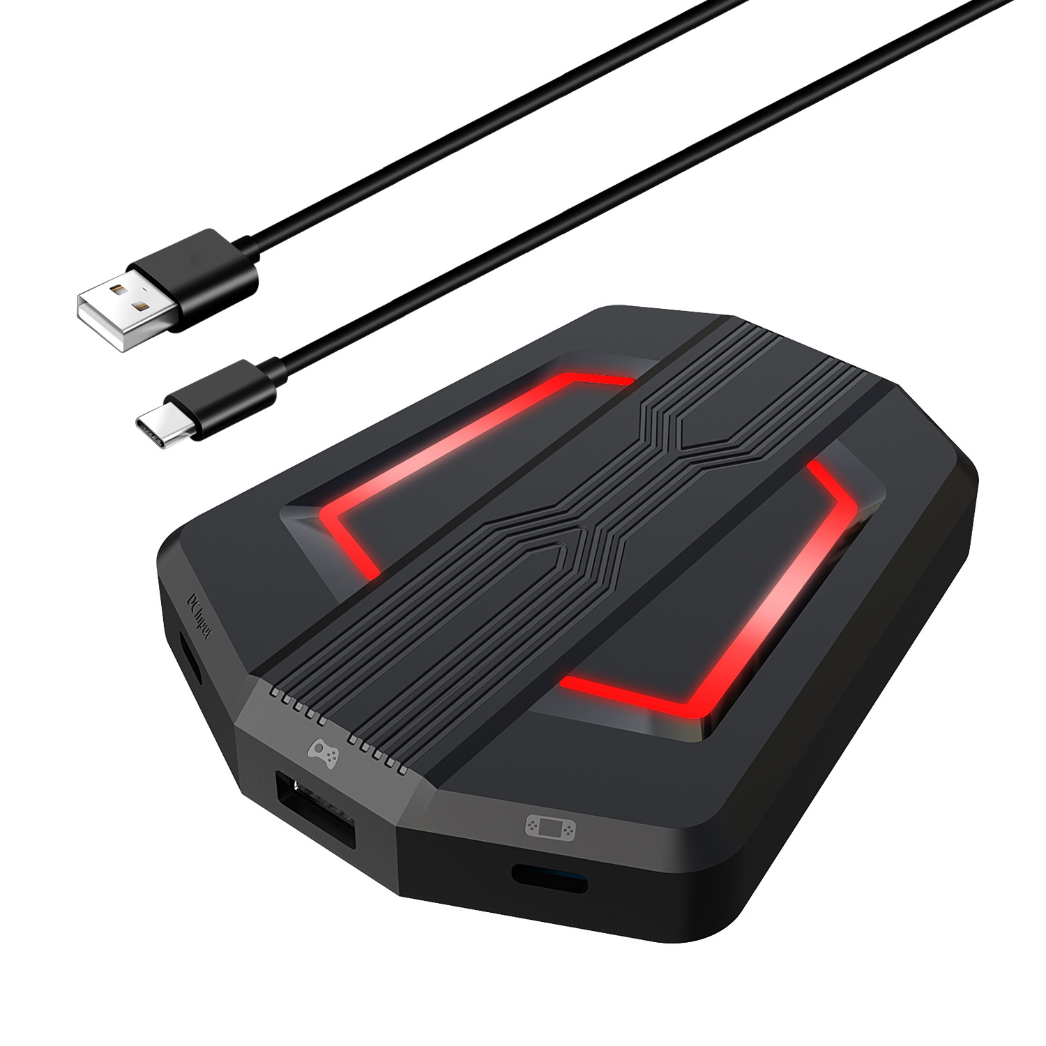 

For Game Players One-handed Keyboard Mouse P6 Converter