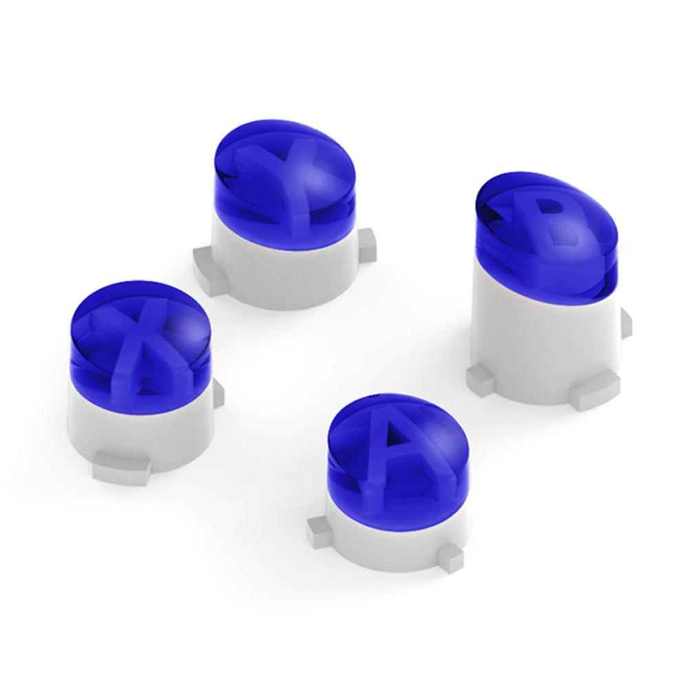 DATA FROG For Xbox One S / Xbox One / Xbox Elite Controller ABXY Buttons Replacement Gamepad Buttons - Dark Blue